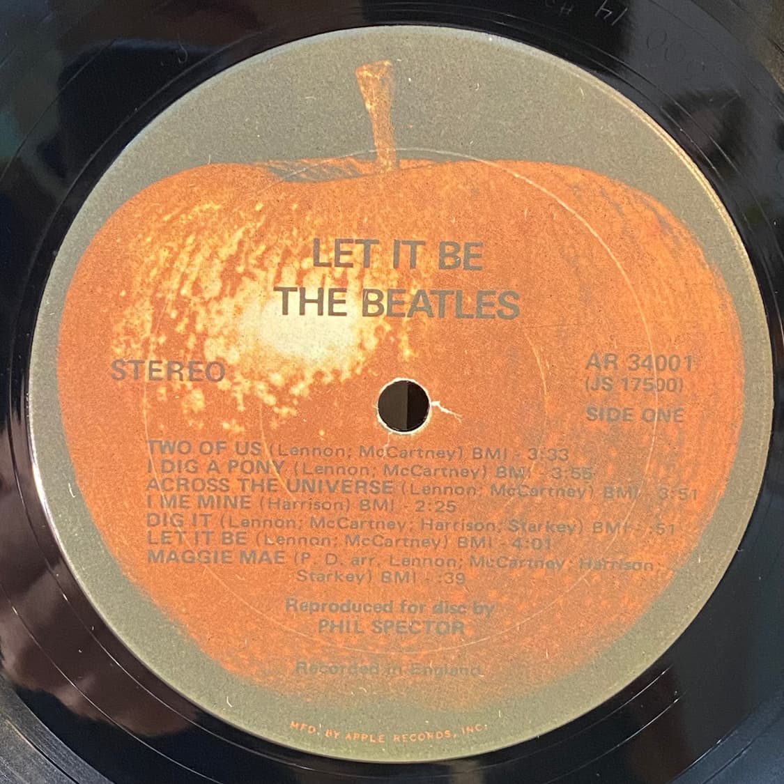 (중고LP-팝록) The Beatles -Let It Be 상품이미지4