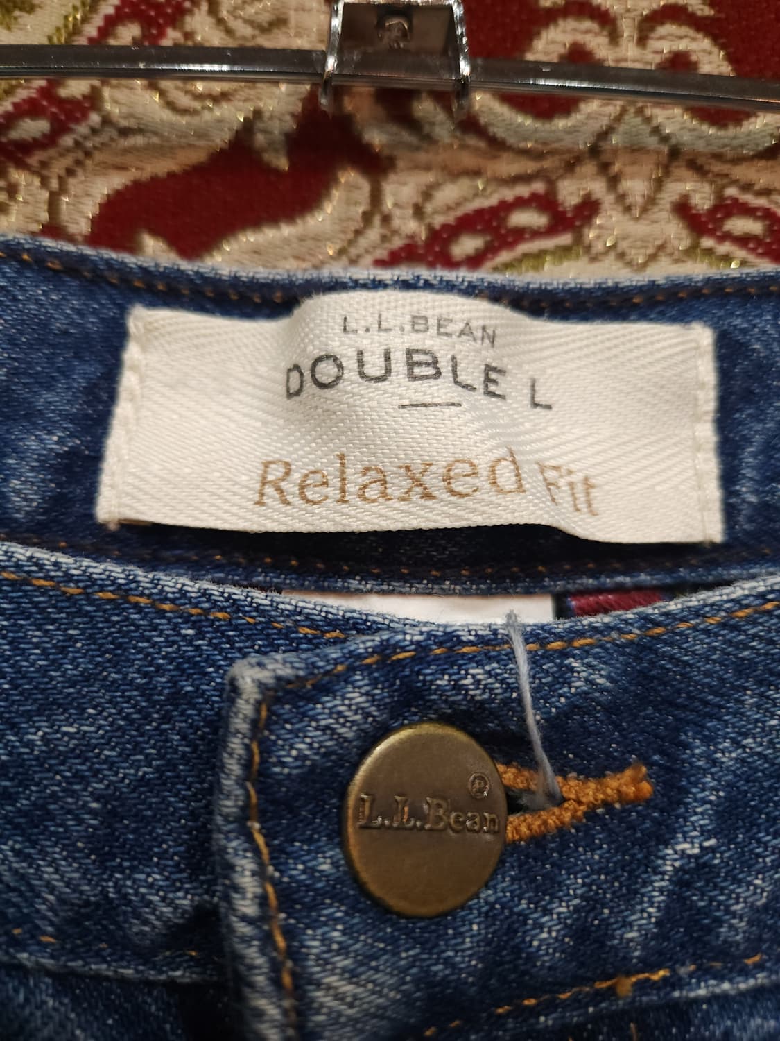 엘엘빈 릴렉스핏 플란넬체크 안감 데님팬츠

 상품이미지3