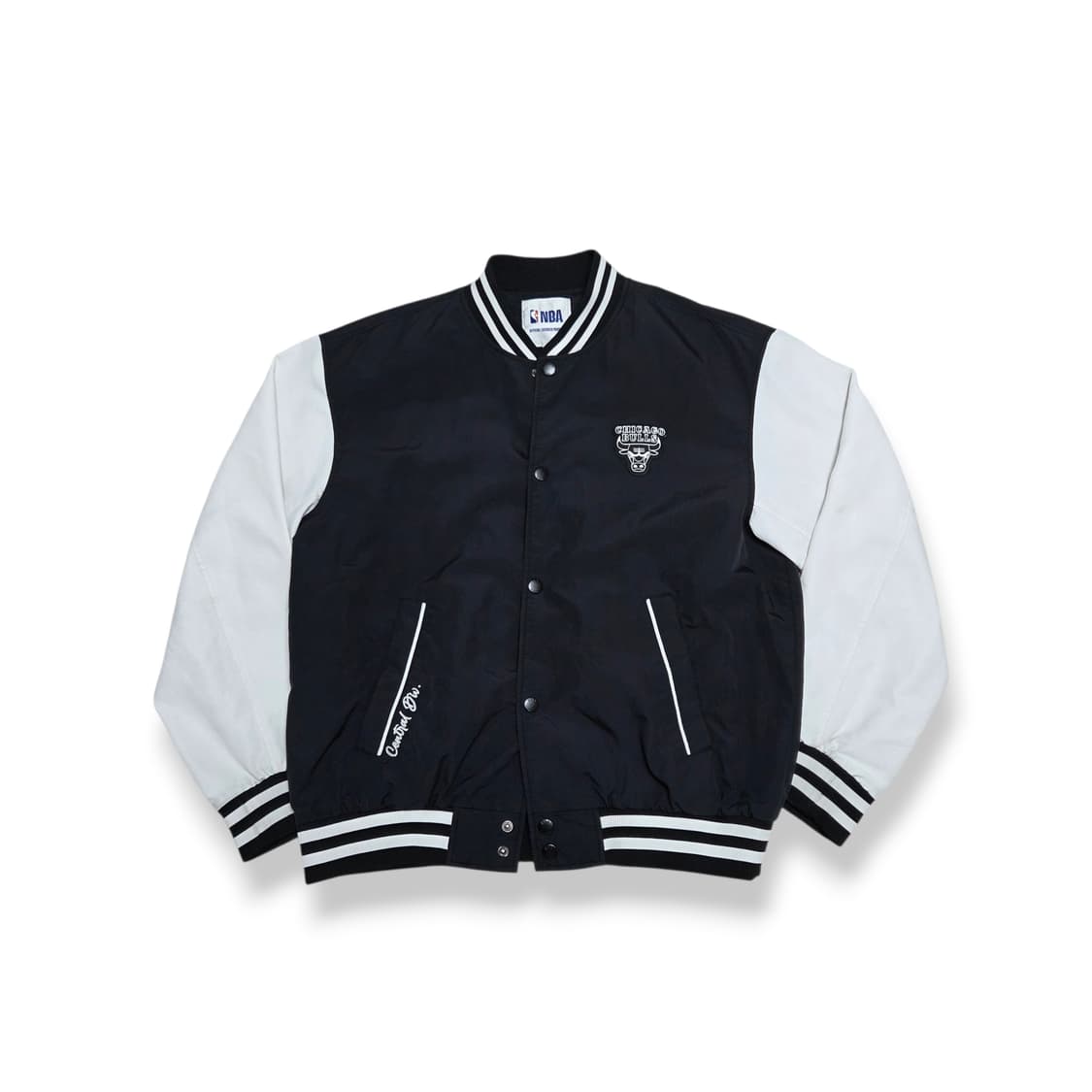 NBA 시카고 불스 로고 바시티 자켓 상품이미지1