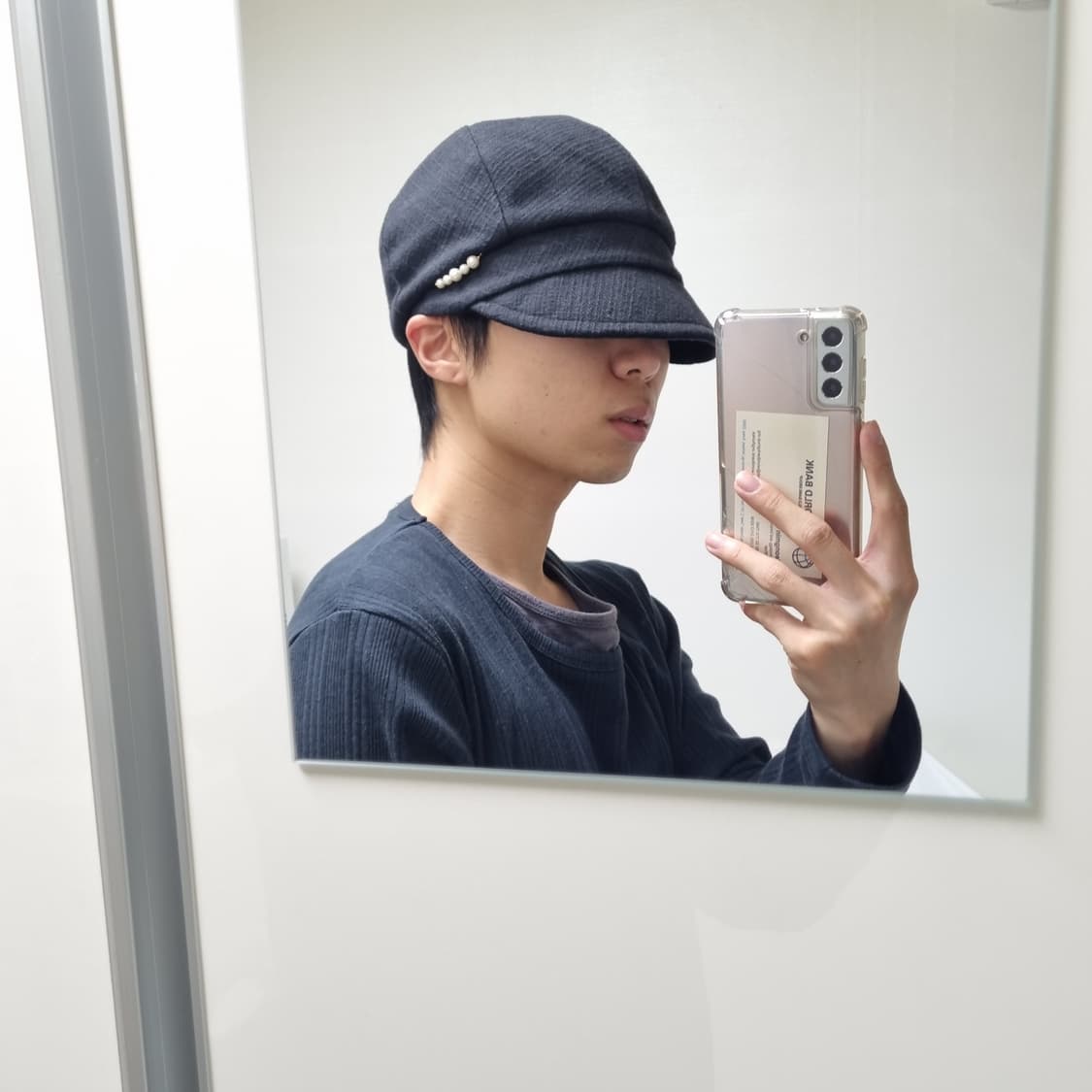 CA4LA 진주 캐스킷 블랙 상품이미지8