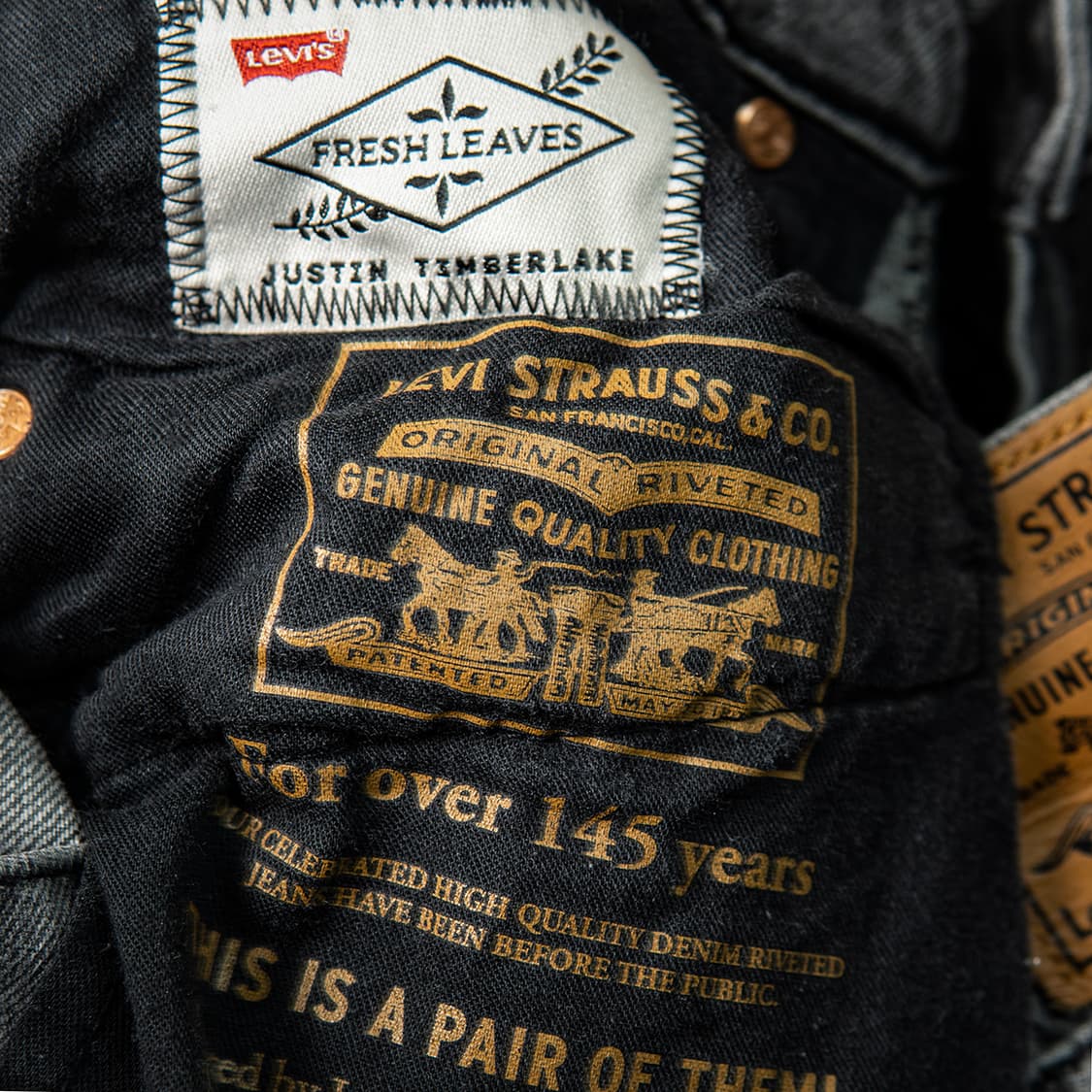 [30] 리바이스 프리미엄 x 저스틴 팀버레이크 502 데님팬츠 그레이  상품이미지8