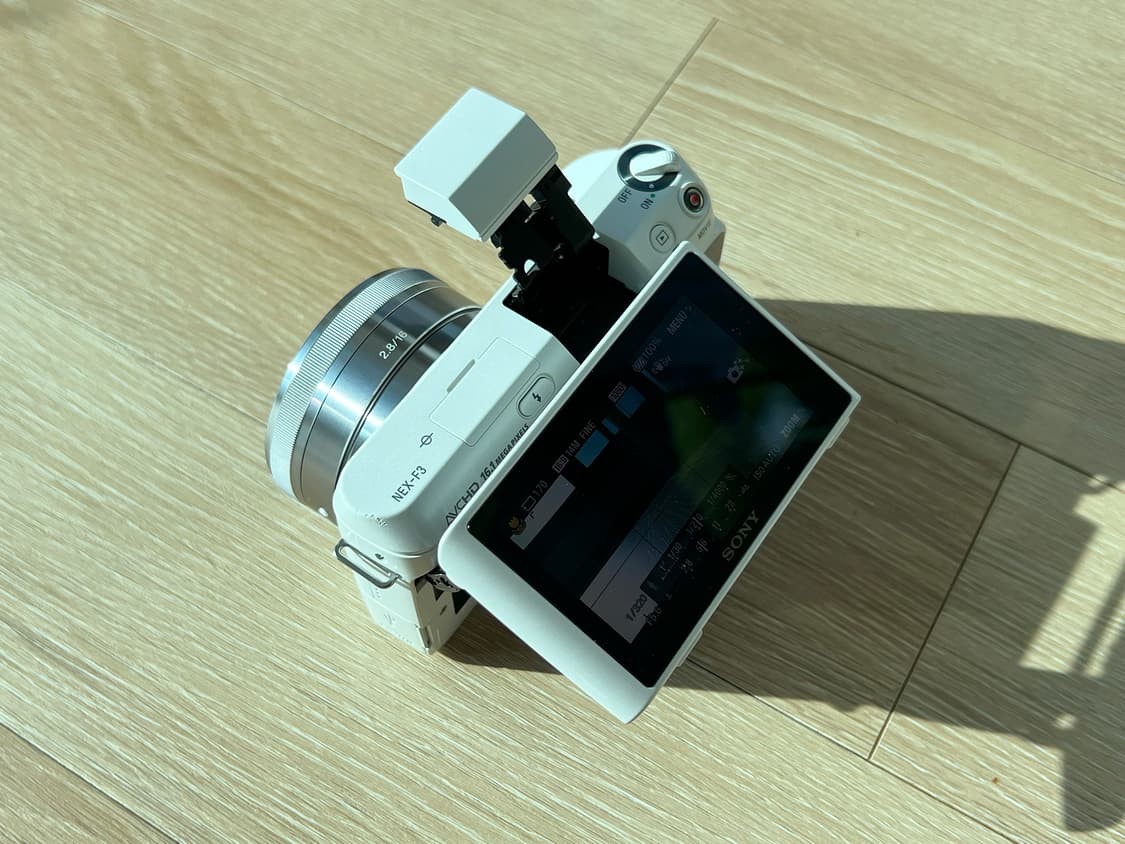 NEX-F3, 16mm, 18-55 OSS 박스셋 판매 (화이트) 상품이미지3