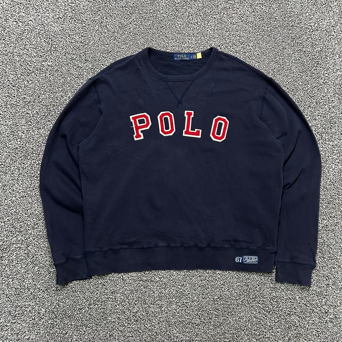 폴로 (POLO RalphLauren)스펠로고 맨투맨 상품이미지1