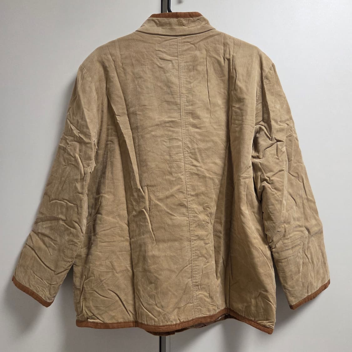 일본 빈티지 스웨이드 퀄팅 워크자켓 L(100) 상품이미지7