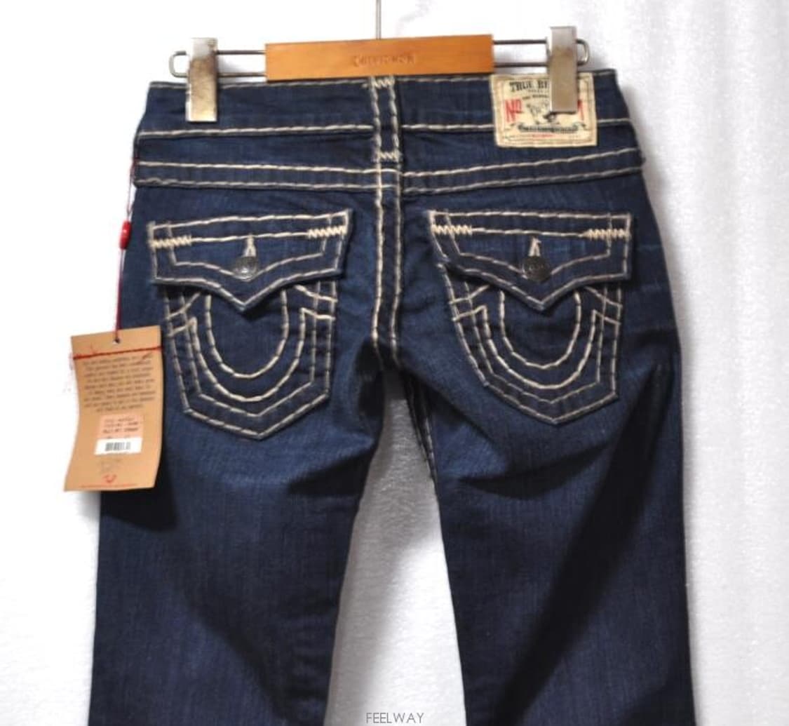트루릴리젼/여성슬림스트레이트청바지(허리24)미사용품 상품이미지4