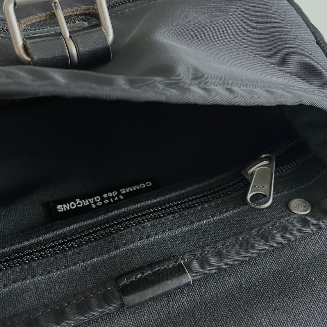 꼼데가르송 트리콧 빈티지 가방 상품이미지5