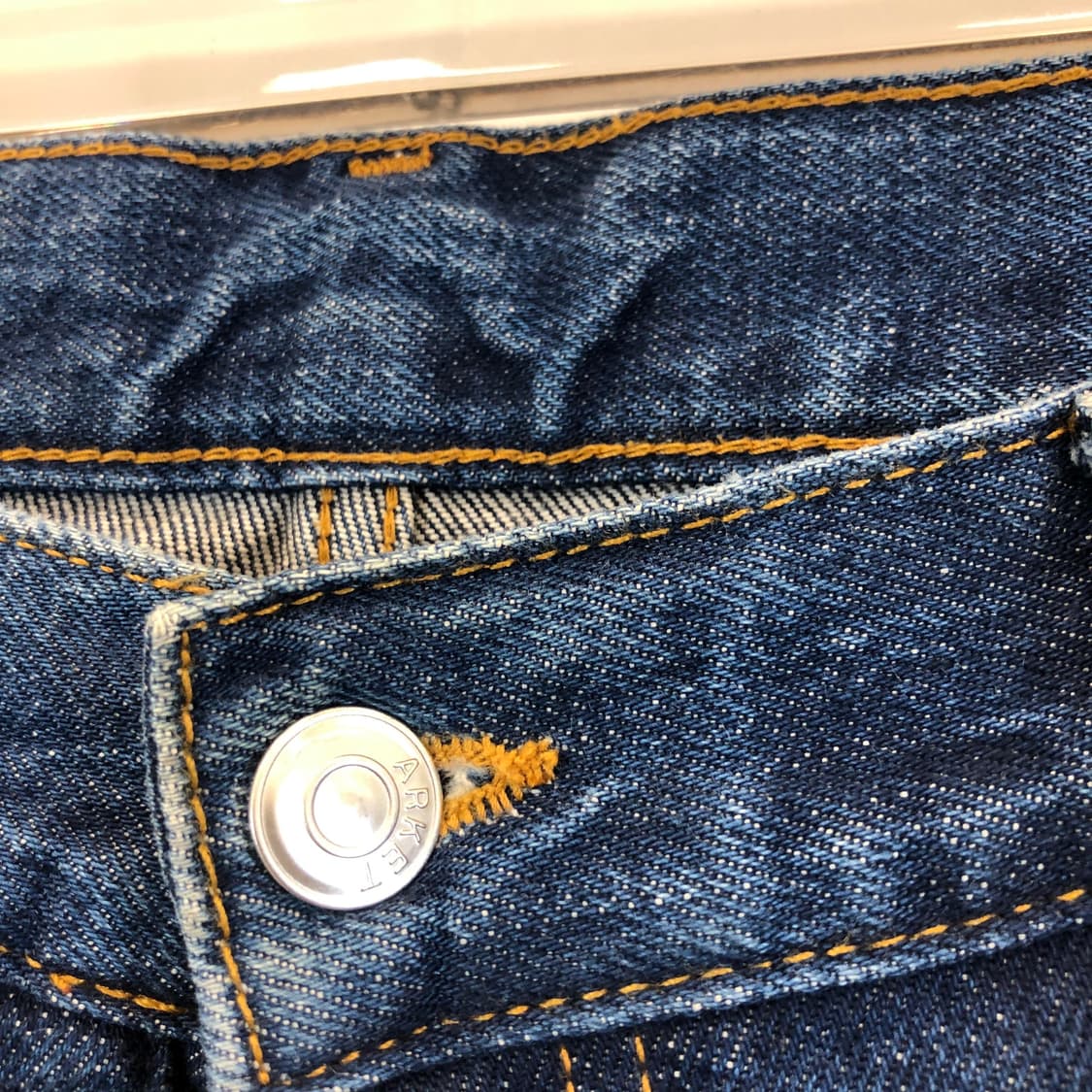 아르켓 오가닉코튼 크롭데님 34 인치 상품이미지2