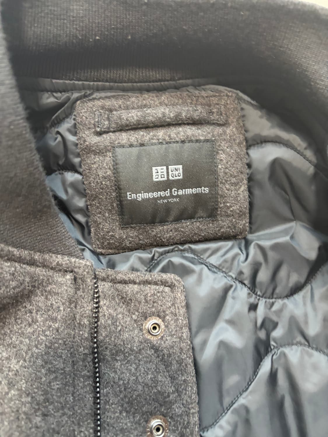 유니클로 엔지니어가먼츠 봄버 자켓 XL 상품이미지3