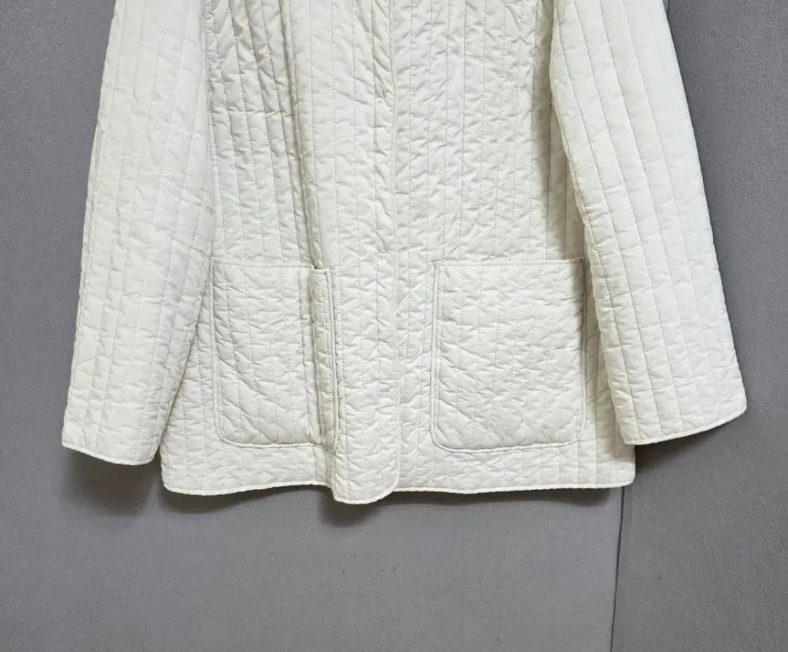 코스 면누빔 후드 점퍼 퀄팅 패딩 상품이미지5