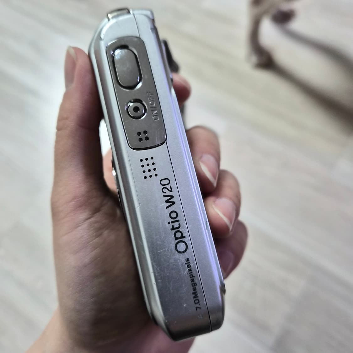 청량한 펜탁스 옵티오 w20 디카 판매합니다 상품이미지4