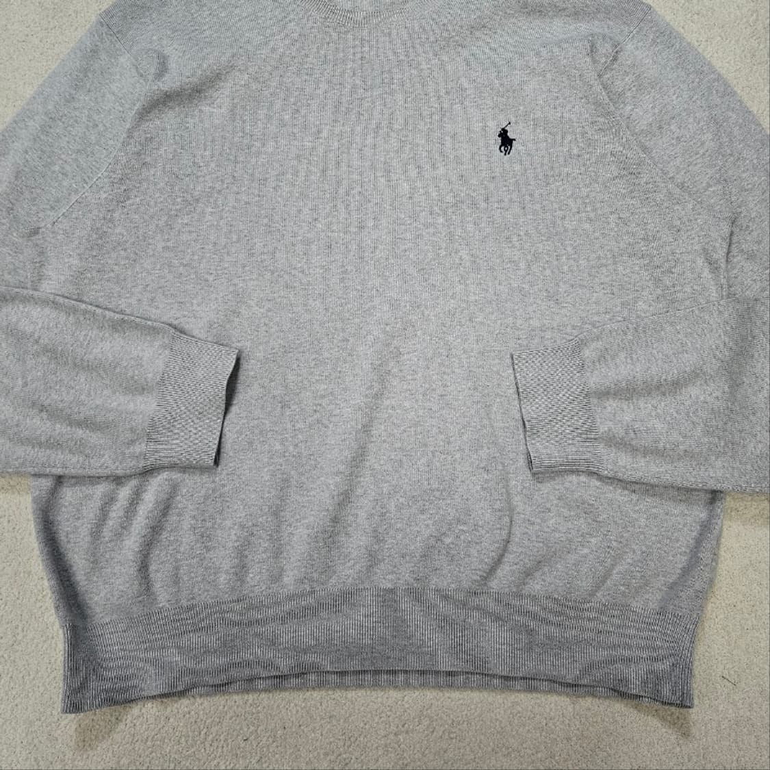 폴로 랄프 로렌 신형 피마 코튼 니트 XL 상품이미지3