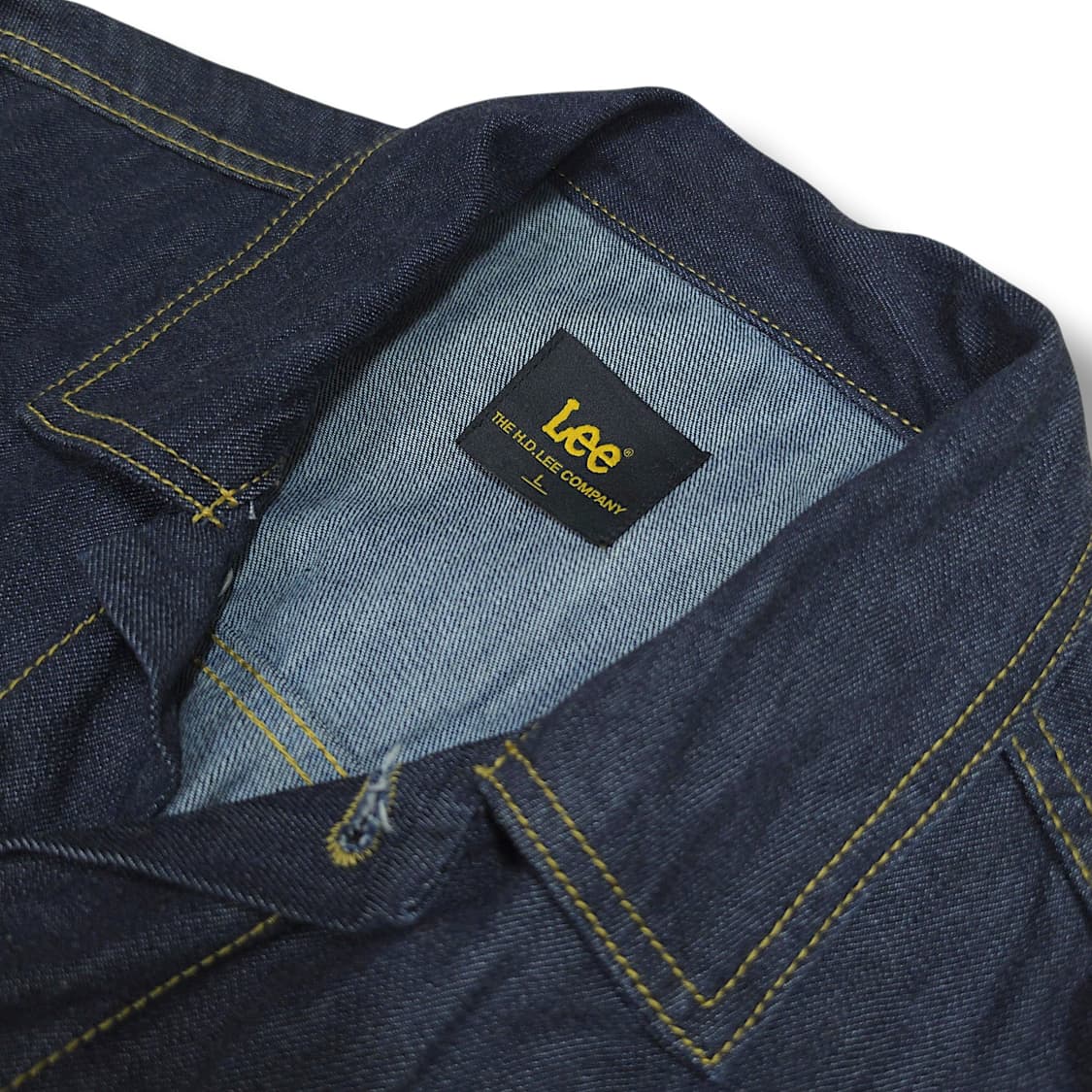 [L] 리(Lee) 인디고 데님 코듀라 트러커 자켓 상품이미지7