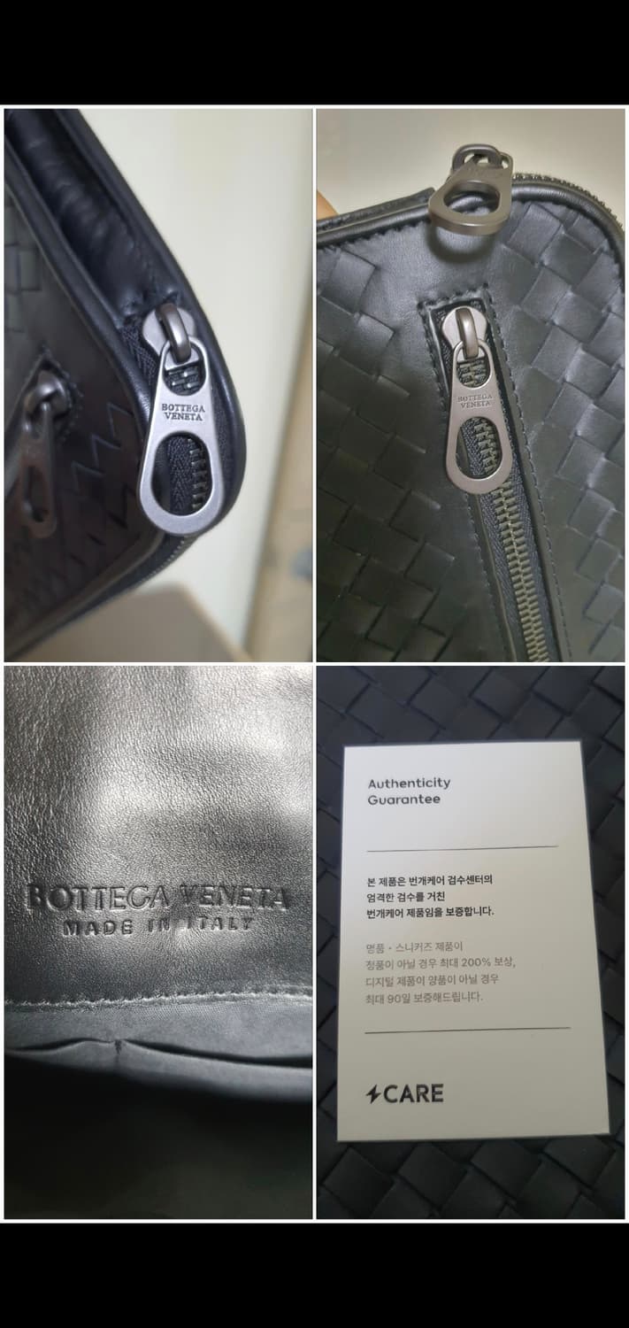 보테가베네타 클러치/클러치백 투지퍼 새상품급 정품(감정서O) 상품이미지8