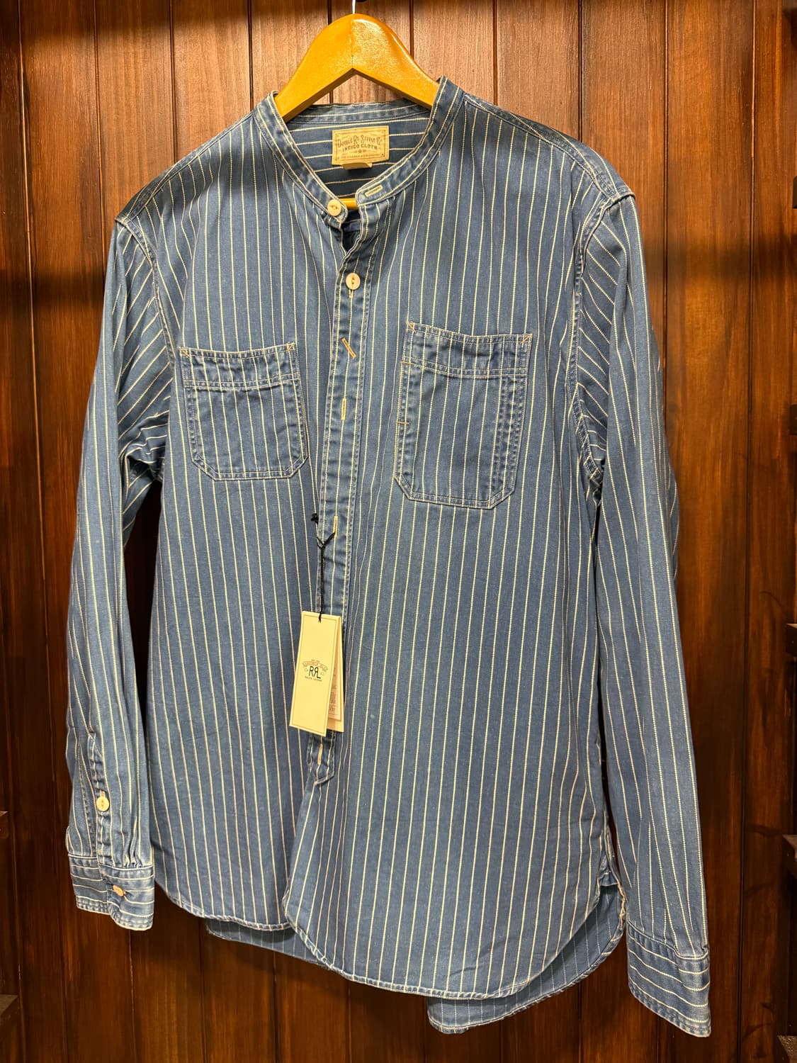 더블알엘 RRL 와바시 인디고 셔츠. 상품이미지4