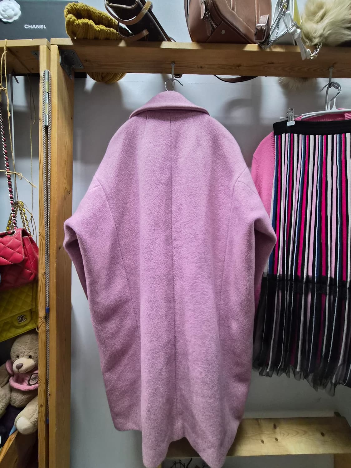 시스템 캐시미어 울 루즈핏코트 상품이미지7