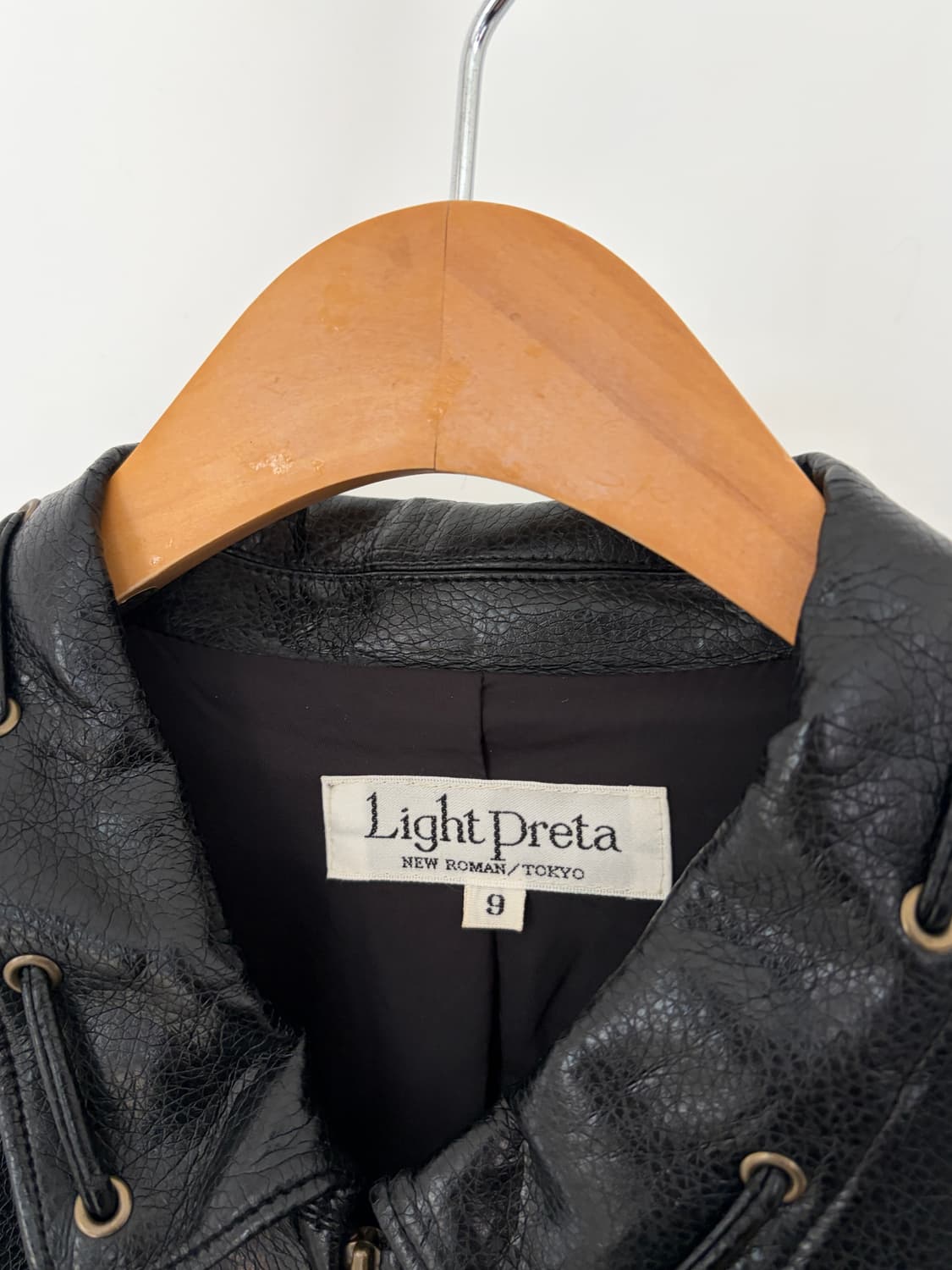 LightPreta fake leather jacket 상품이미지6