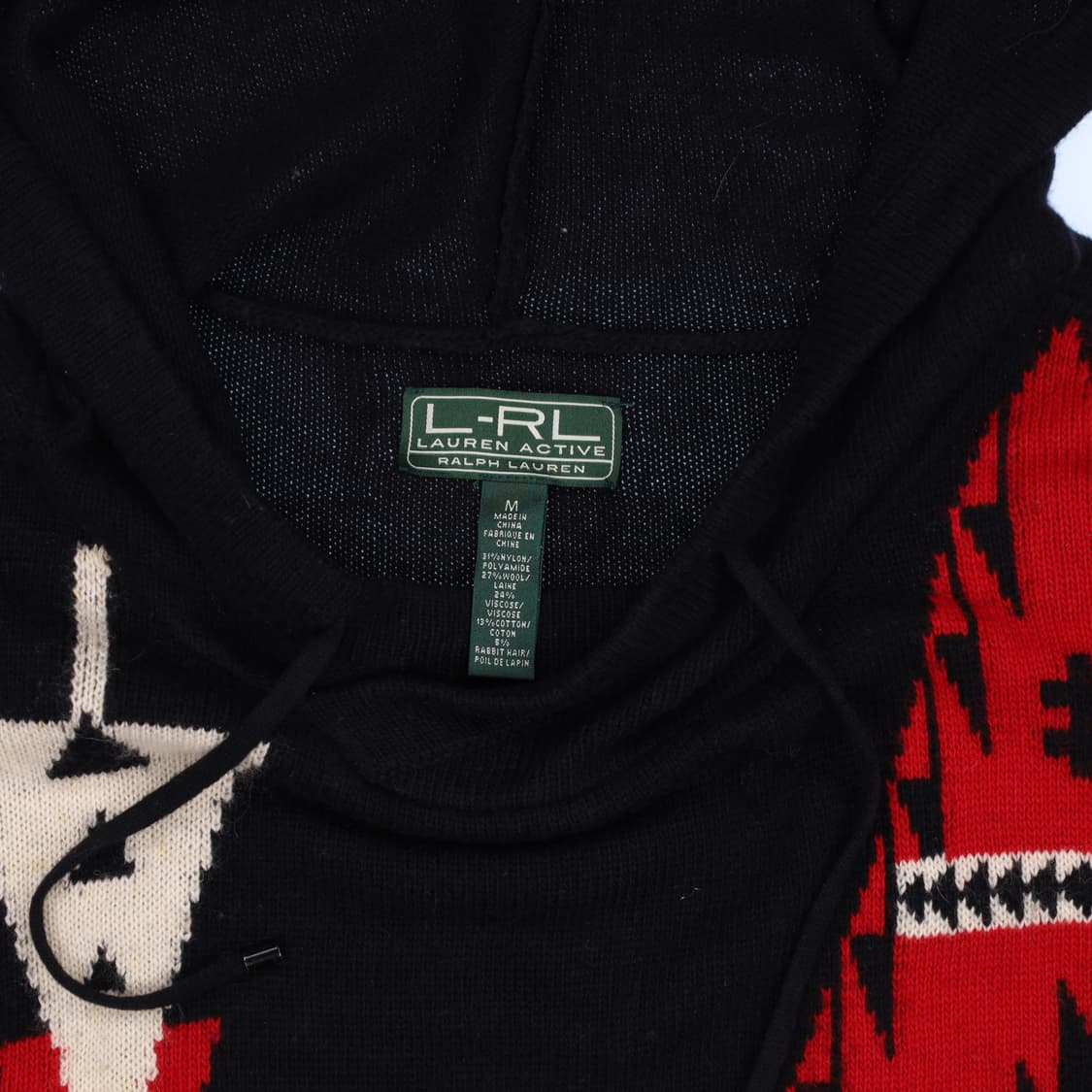 [M] 폴로 랄프로렌 빈티지 울 폰초 후드 니트 N7105 상품이미지3