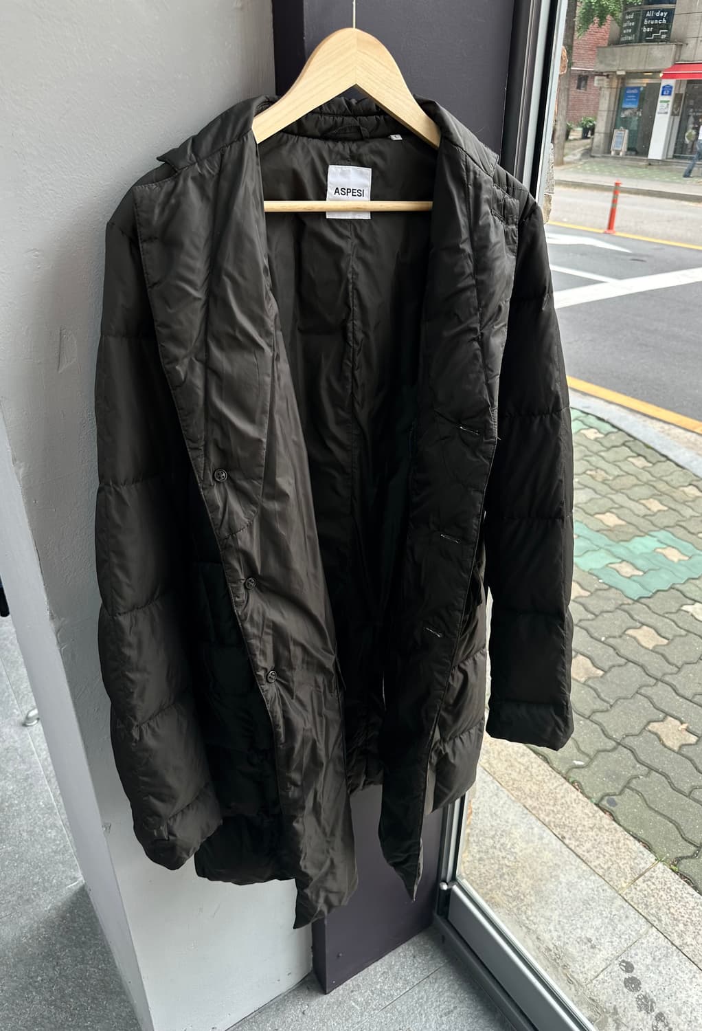 L/ 아스페시 BOBONE 나일론 패딩코트 상품이미지7