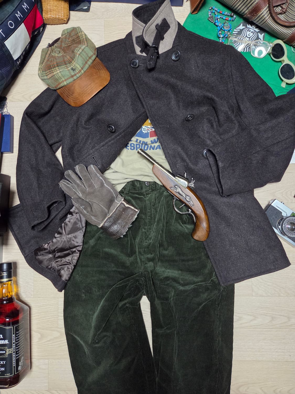 MICHAEL KORS 울코트 더블 브레스티드 코트 피코트 상품이미지4