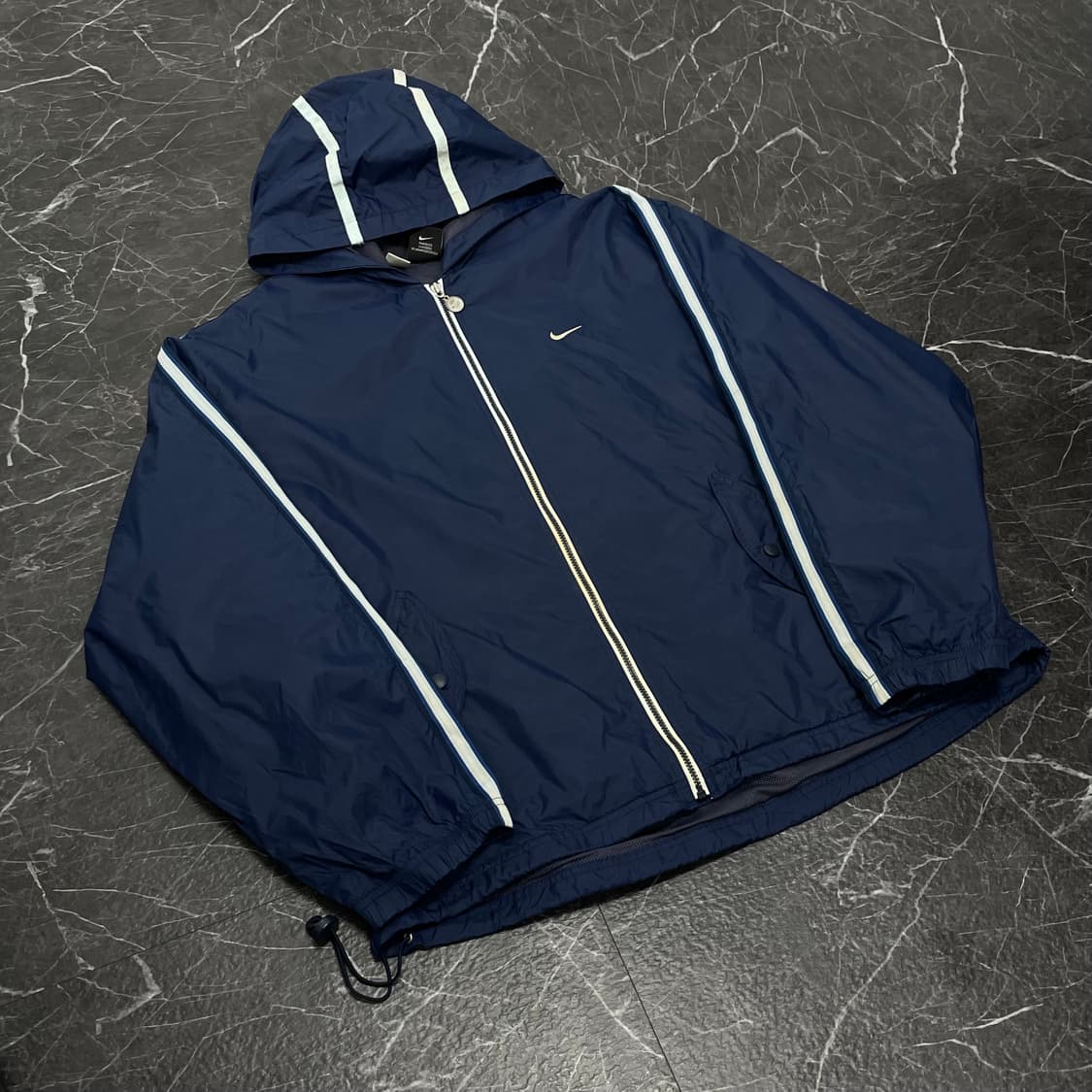 L(2XL) 나이키 트랙 나일론 후드 바람막이 상품이미지4