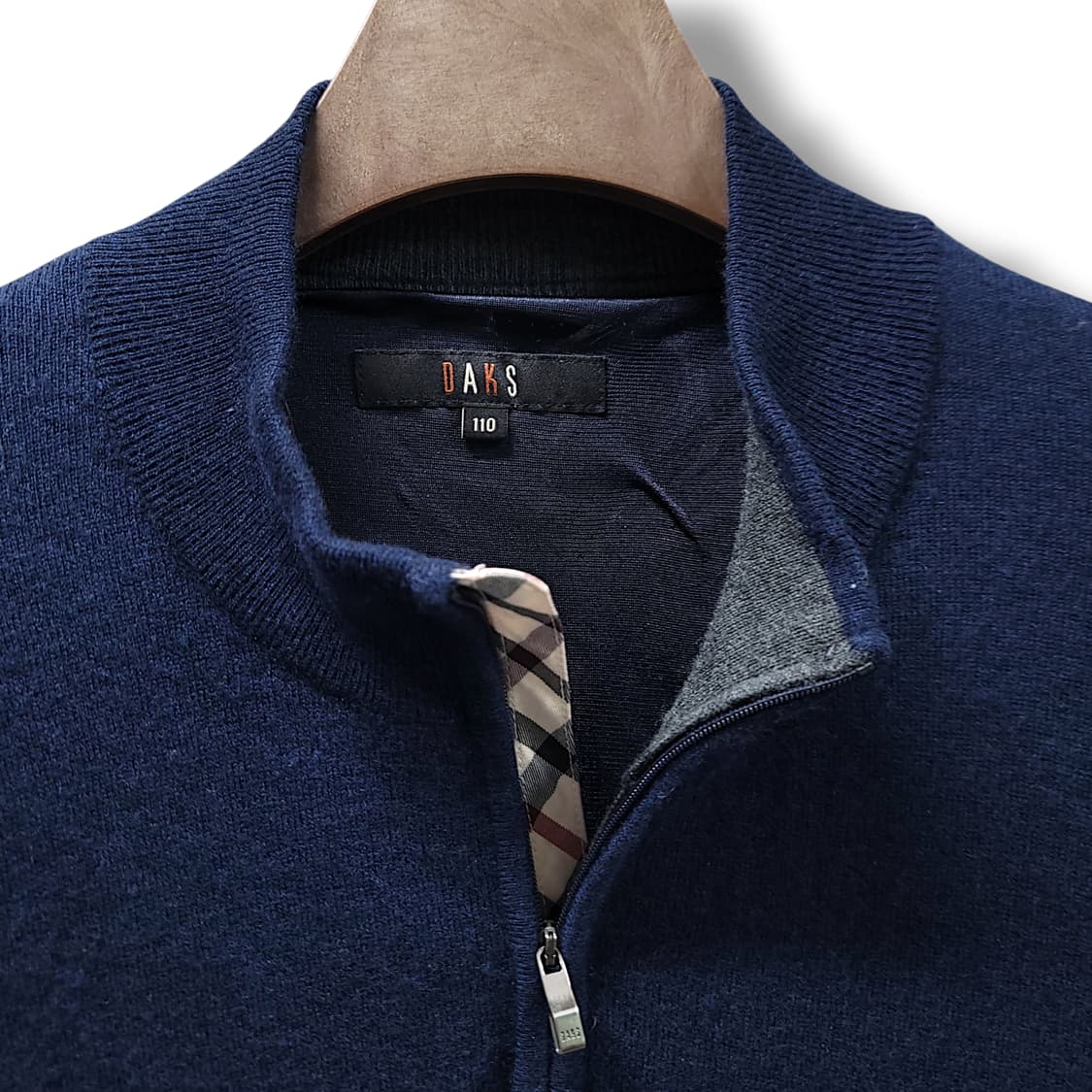 [110] 닥스 네이비 하프집업 모 스웨터 니트 상품이미지8