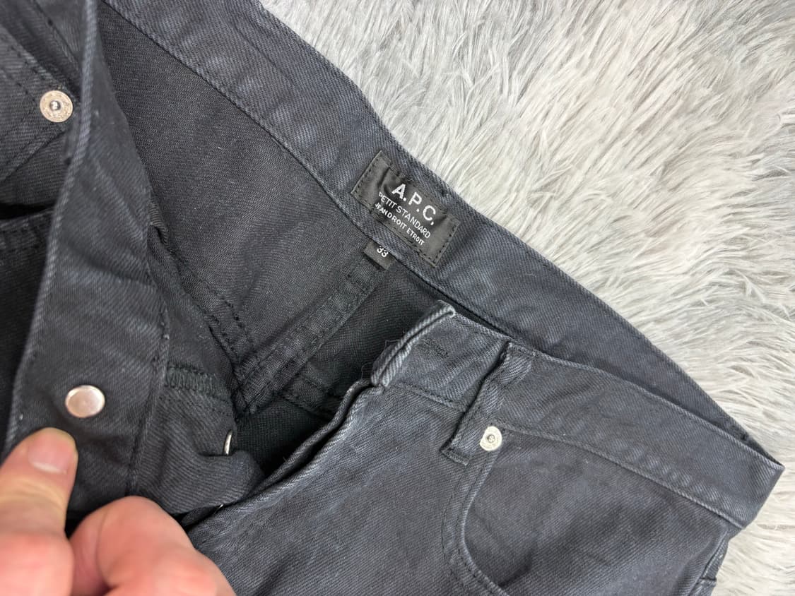 APC 블랙 쁘띠 뉴스탠다드 33 블랙진 상품이미지3