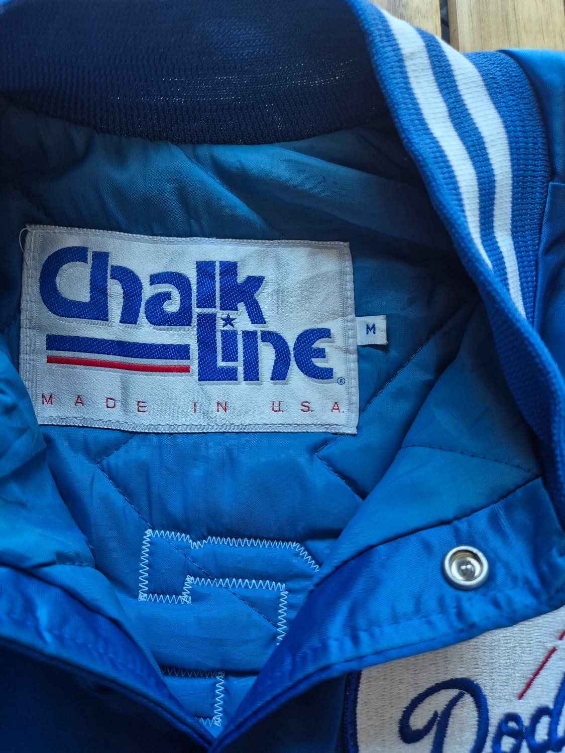 Chalk Line LA 다져스 바시티 자켓 (저스틴 비버 착용) 상품이미지4