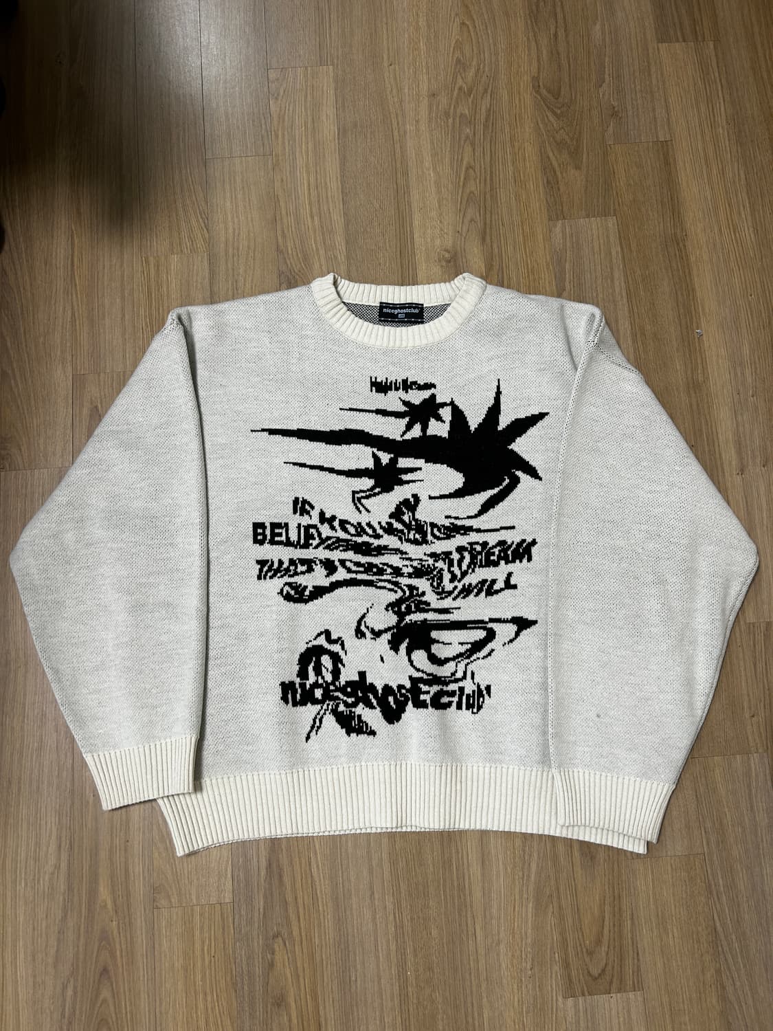 나이스고스트클럽니트 상품이미지1