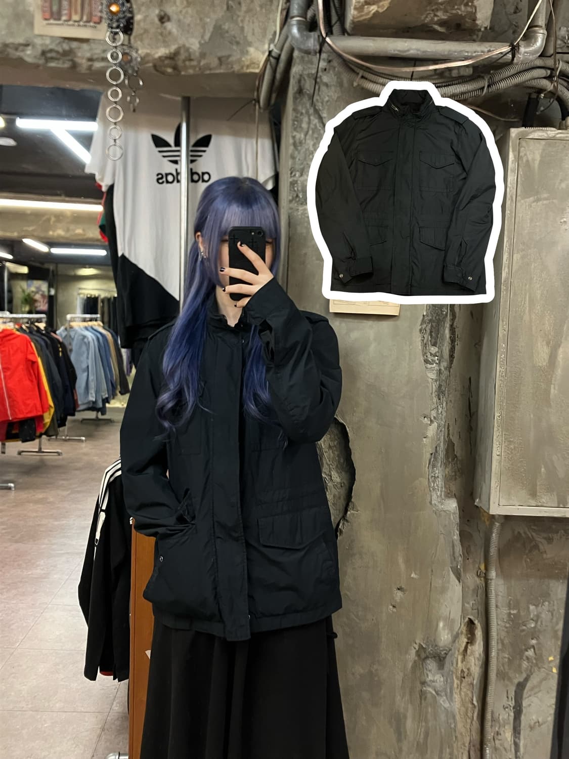 갭 올드스쿨 멀티포켓 사파리 점퍼 블랙 S #csz2226 상품이미지1