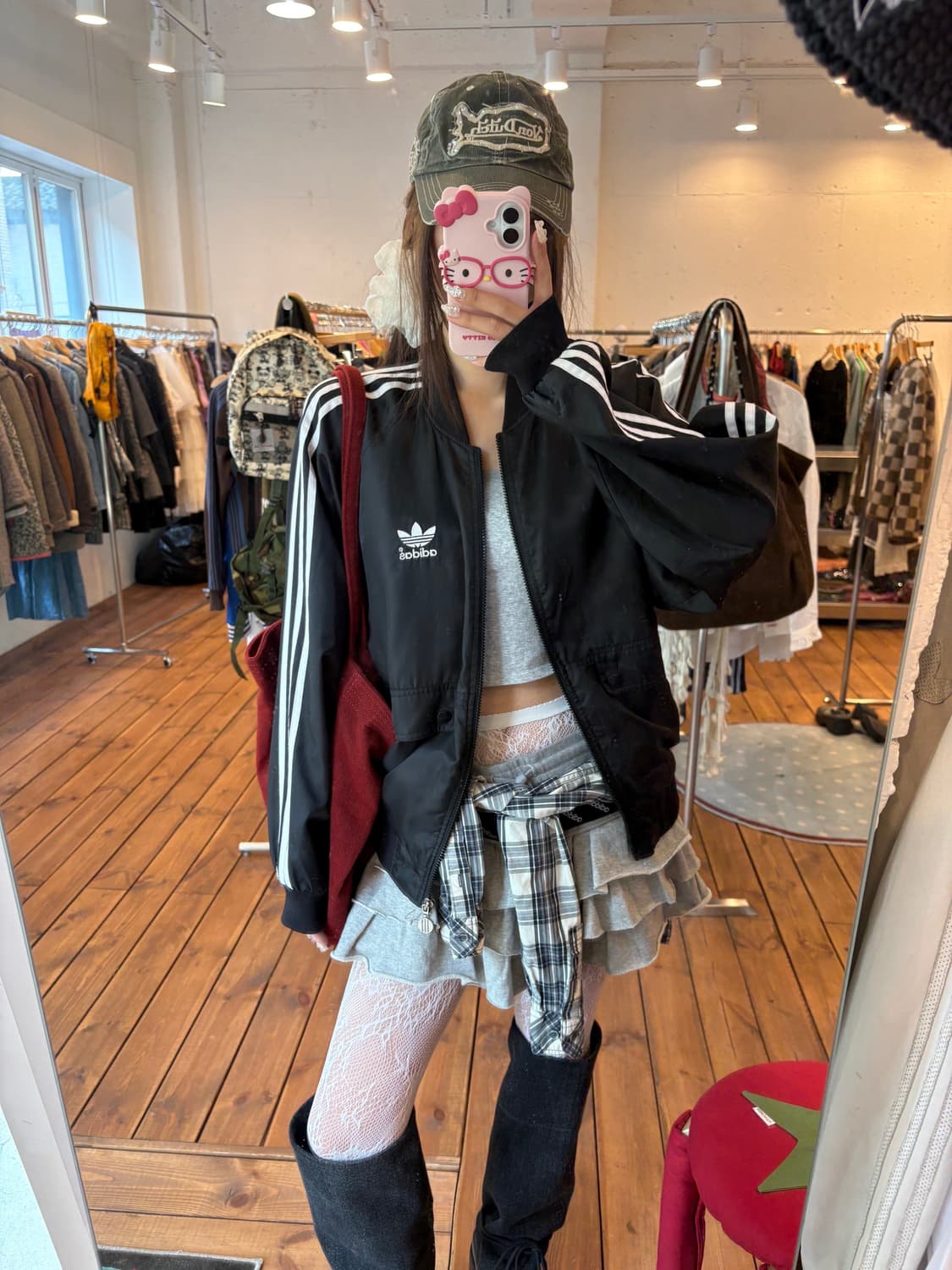 아디다스 바시티 바람막이 자켓 상품이미지1