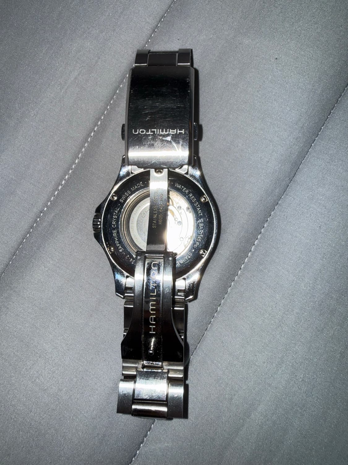 해밀턴 카키킹 오토매틱 스쿠바 판매합니다. 상품이미지5