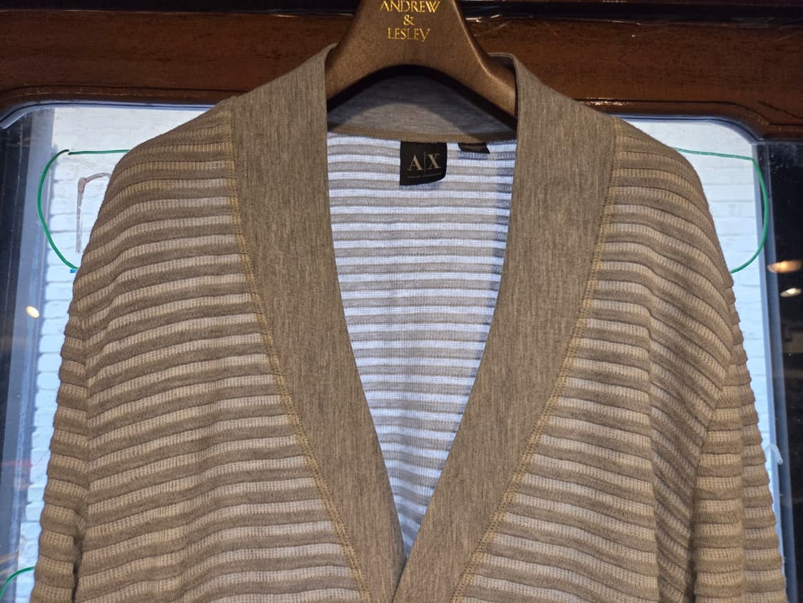 아르마니 꼴레지오니 숄칼라 카디건  상품이미지3