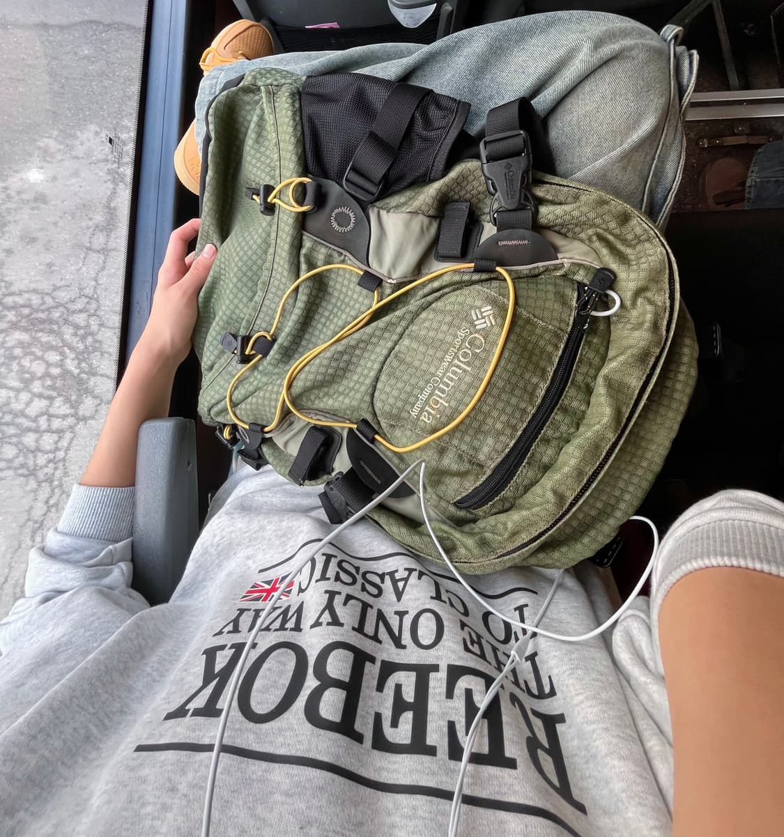 컬럼비아 빈티지 백팩 상품이미지1