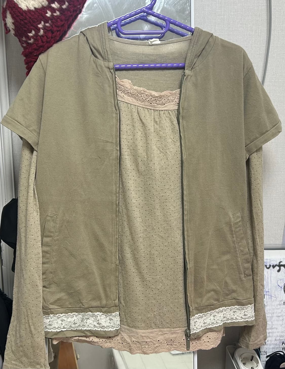 와이즈걸빈티지 모리걸 상의 상품이미지2