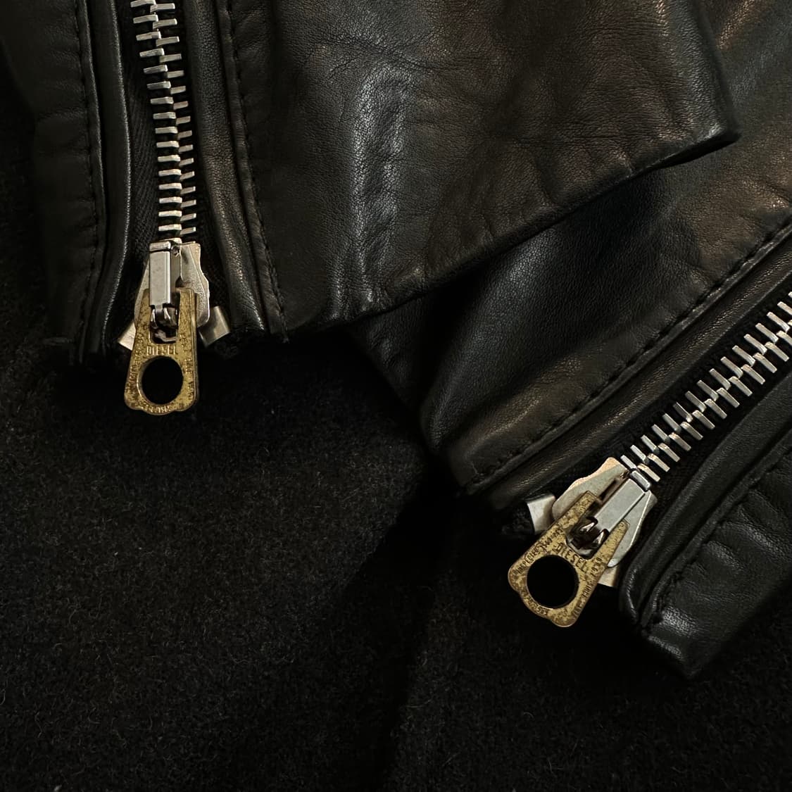 디젤 카우레더 나폴레옹 자켓 상품이미지4