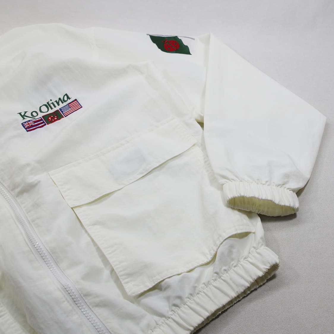 (착용컷) STARBUS 자수 블루종 (남성용 100-103) 상품이미지8