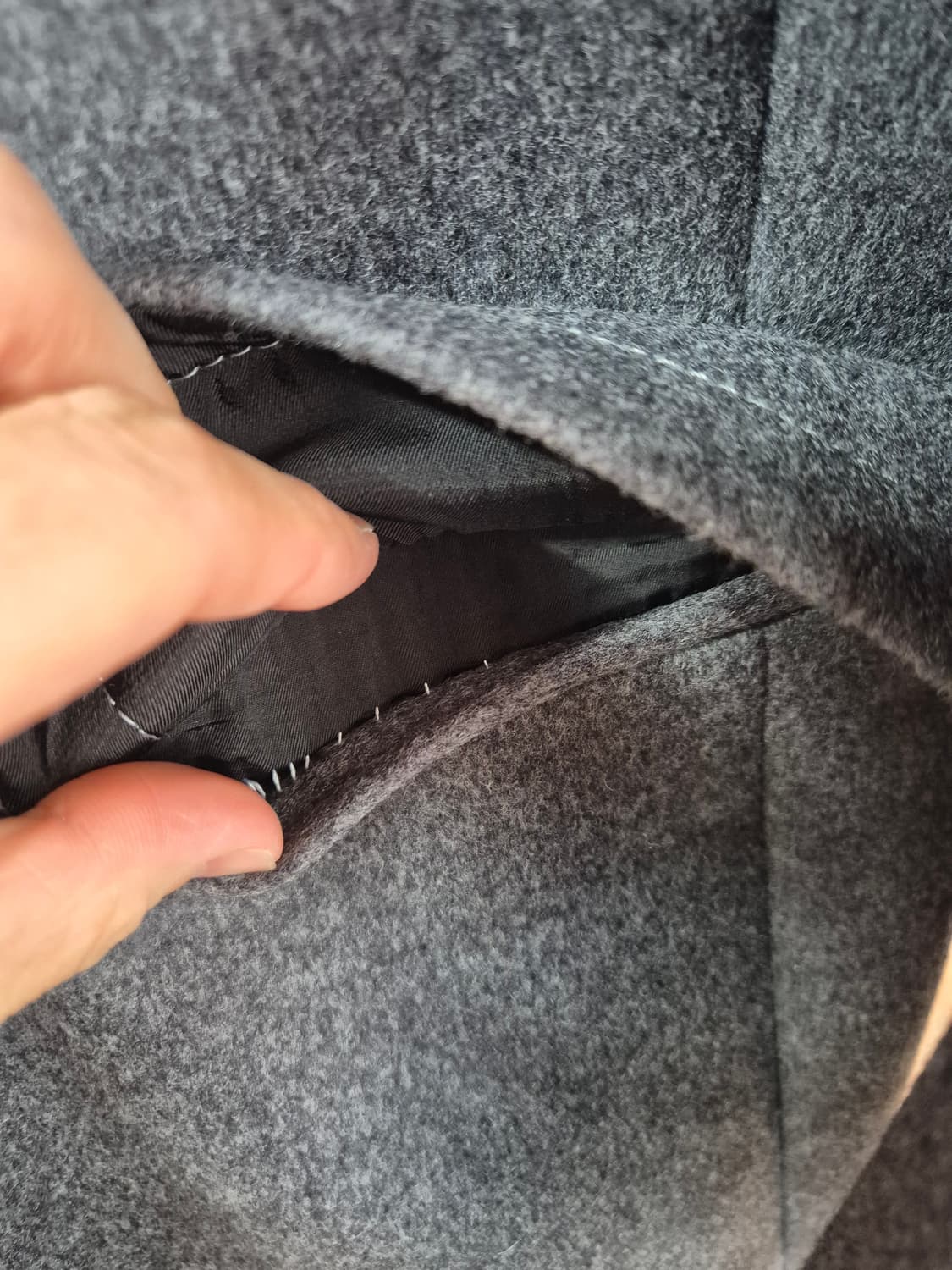 [새상품] 보테가베네타 더블 페이스 울 코트 (50사이즈) 상품이미지5