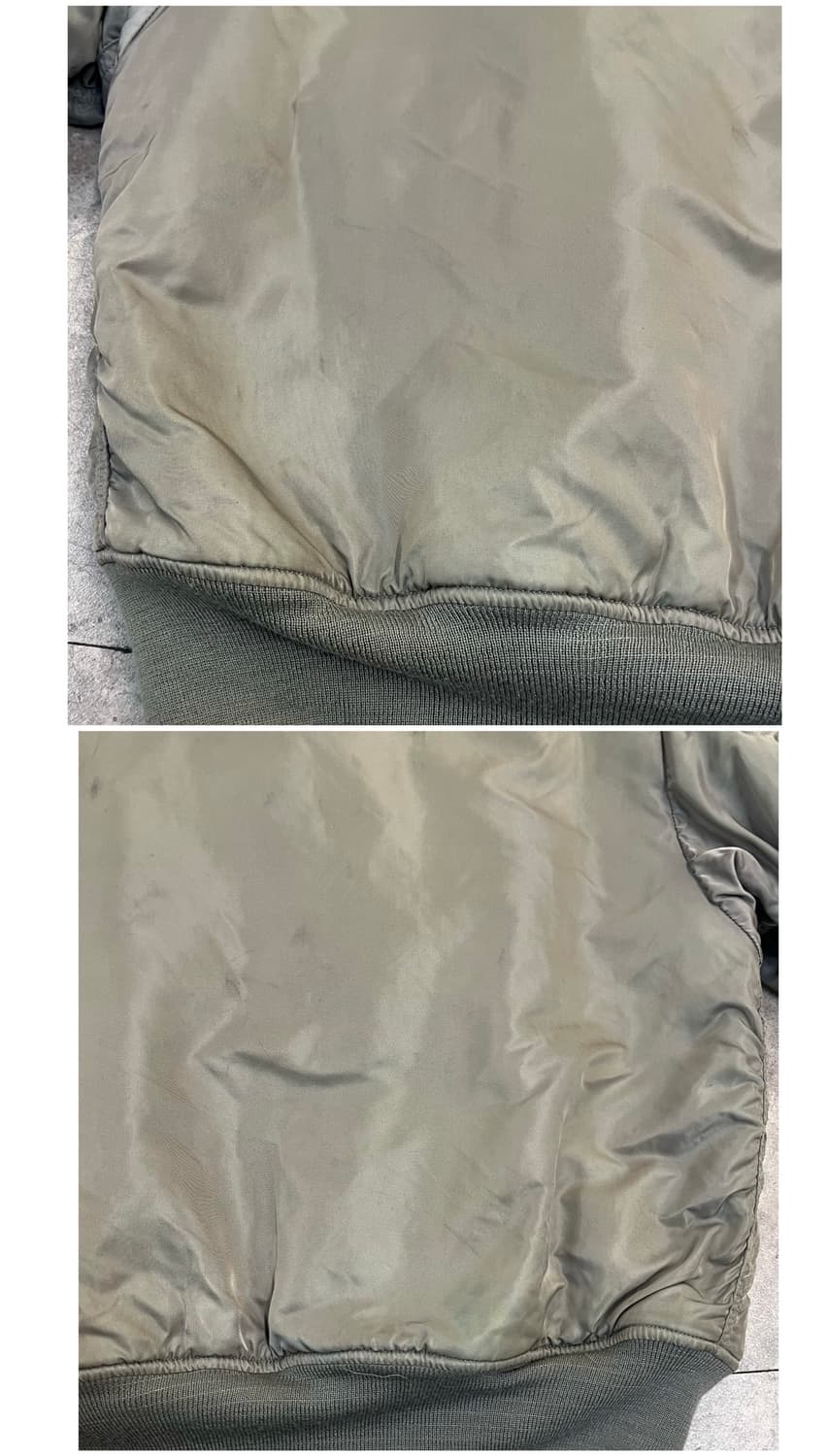 알파인더스트리 CWU-45P 플라이트 자켓 L #csz3960  상품이미지7