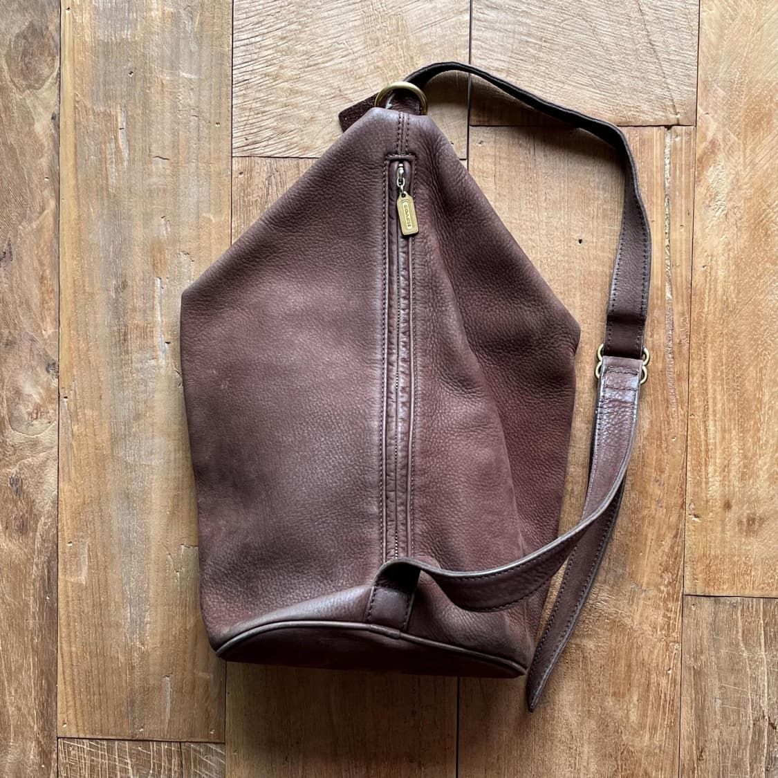 OLD COACH NUBUCK SLING BAG BROWN [USA MADE] 상품이미지3