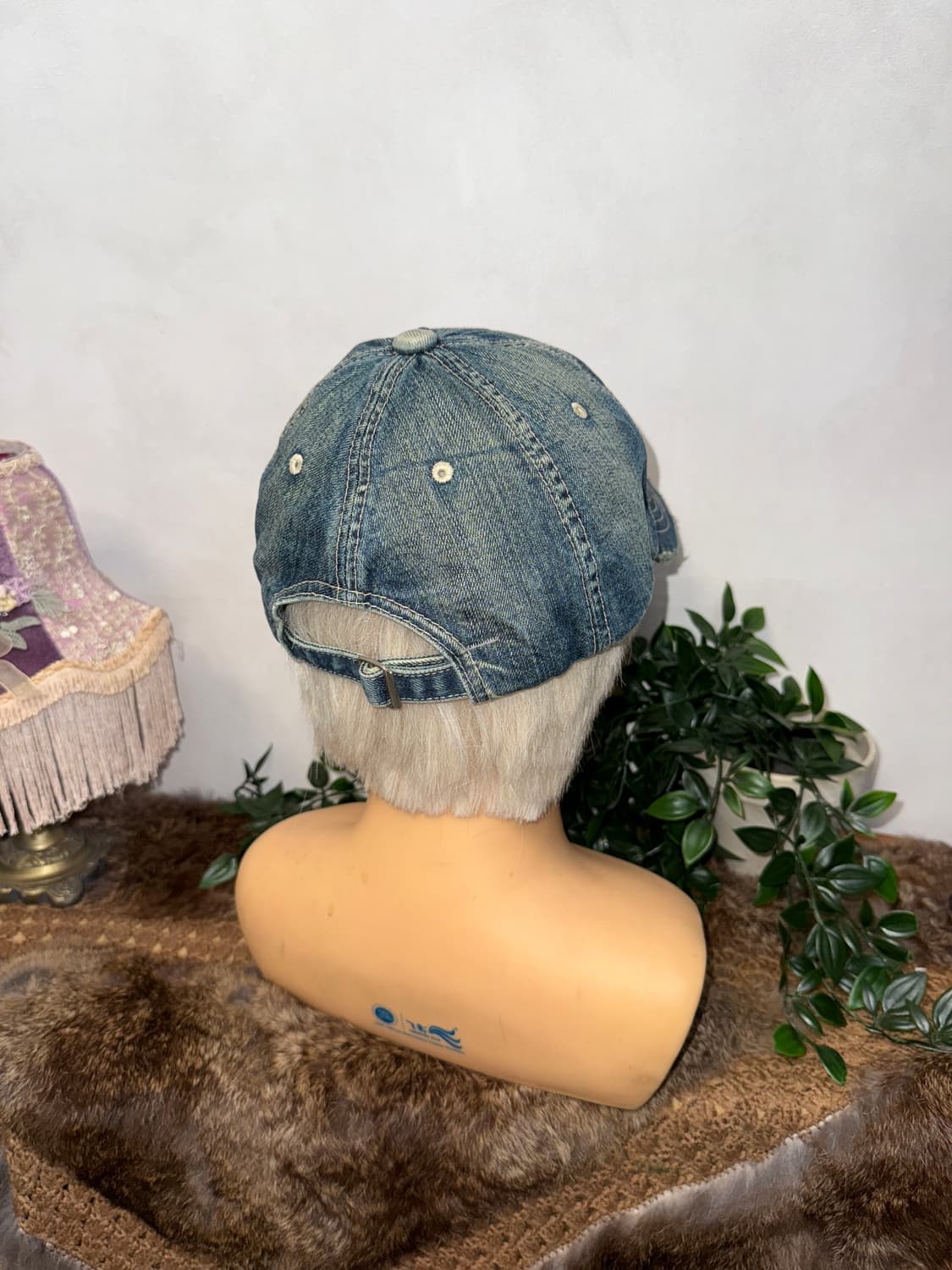 Von Dutch washing denim logo ball cap 상품이미지3