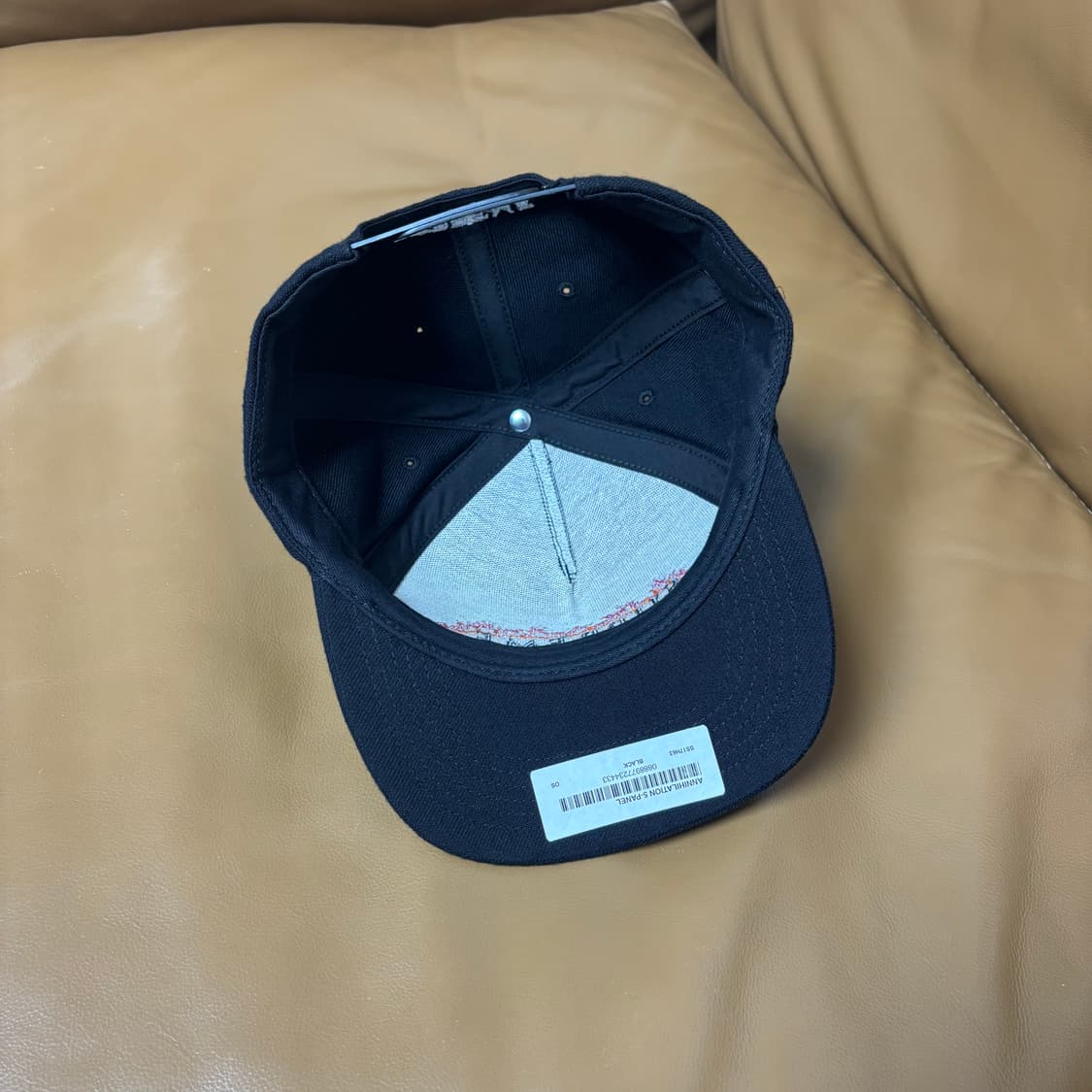 Supreme 슈프림 아마겟돈 플레임 블랙 6패널 볼캡 모자 Black 상품이미지6