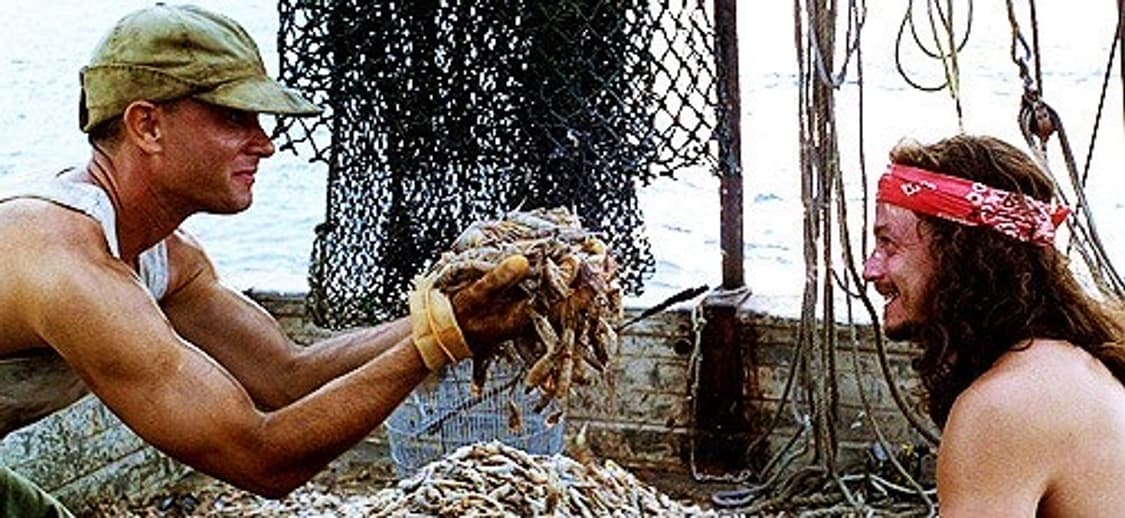 DELTA 델타 자타레인스 랍스터 티셔츠 XL 포레스트검프 빈티지 상품이미지9