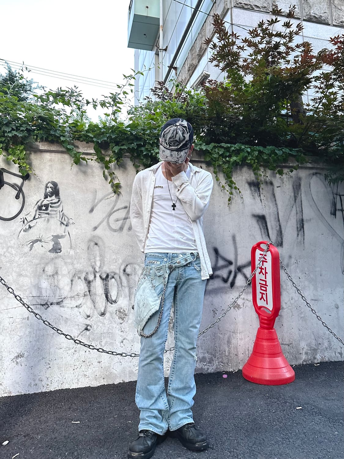 cross flared jeans&holster bag (MPH) 상품이미지1