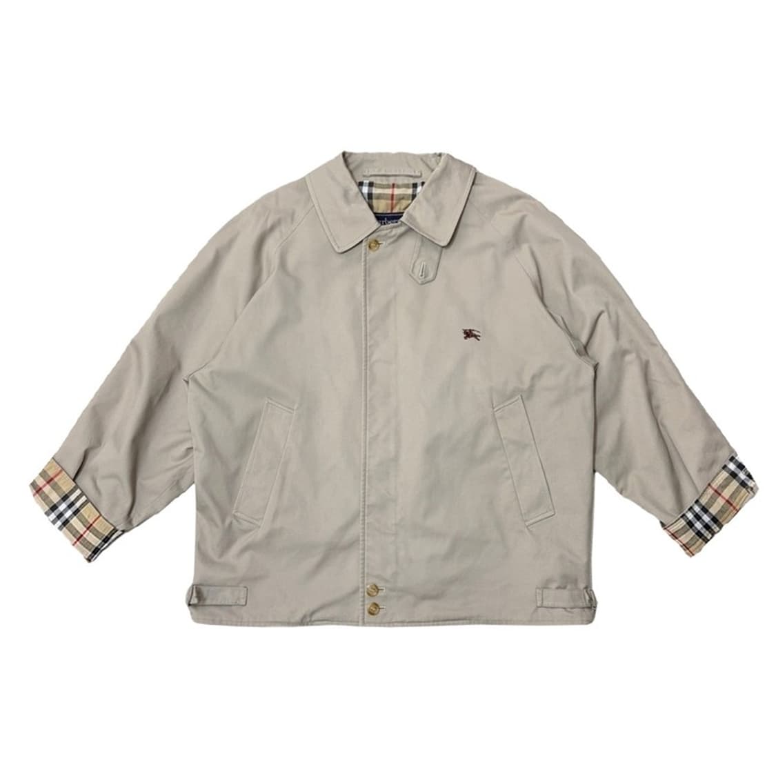 BURBERRYS 노바체크 블루종 상품이미지1