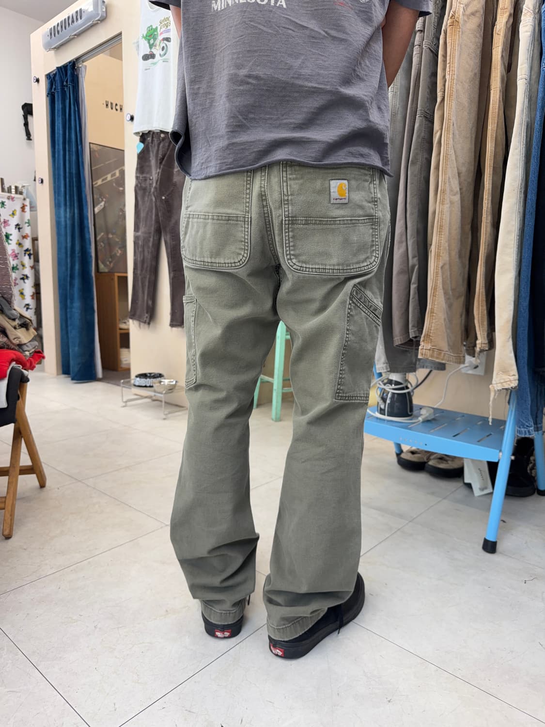 Carhartt double knee work pants (32X32) 상품이미지7