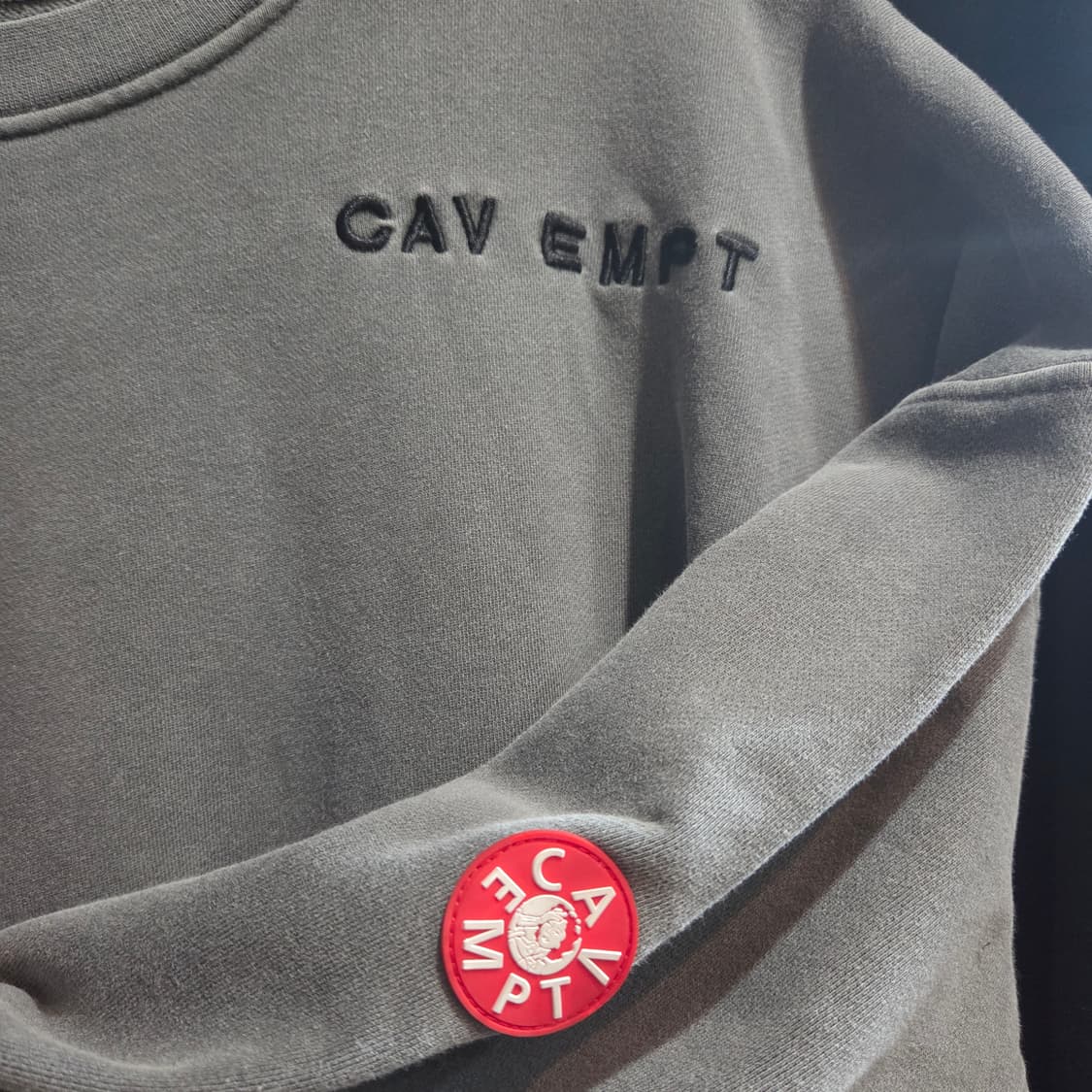 Cav Empt  카브엠트 오버다이 피그먼트 크루넥 스웻셔츠 상품이미지4