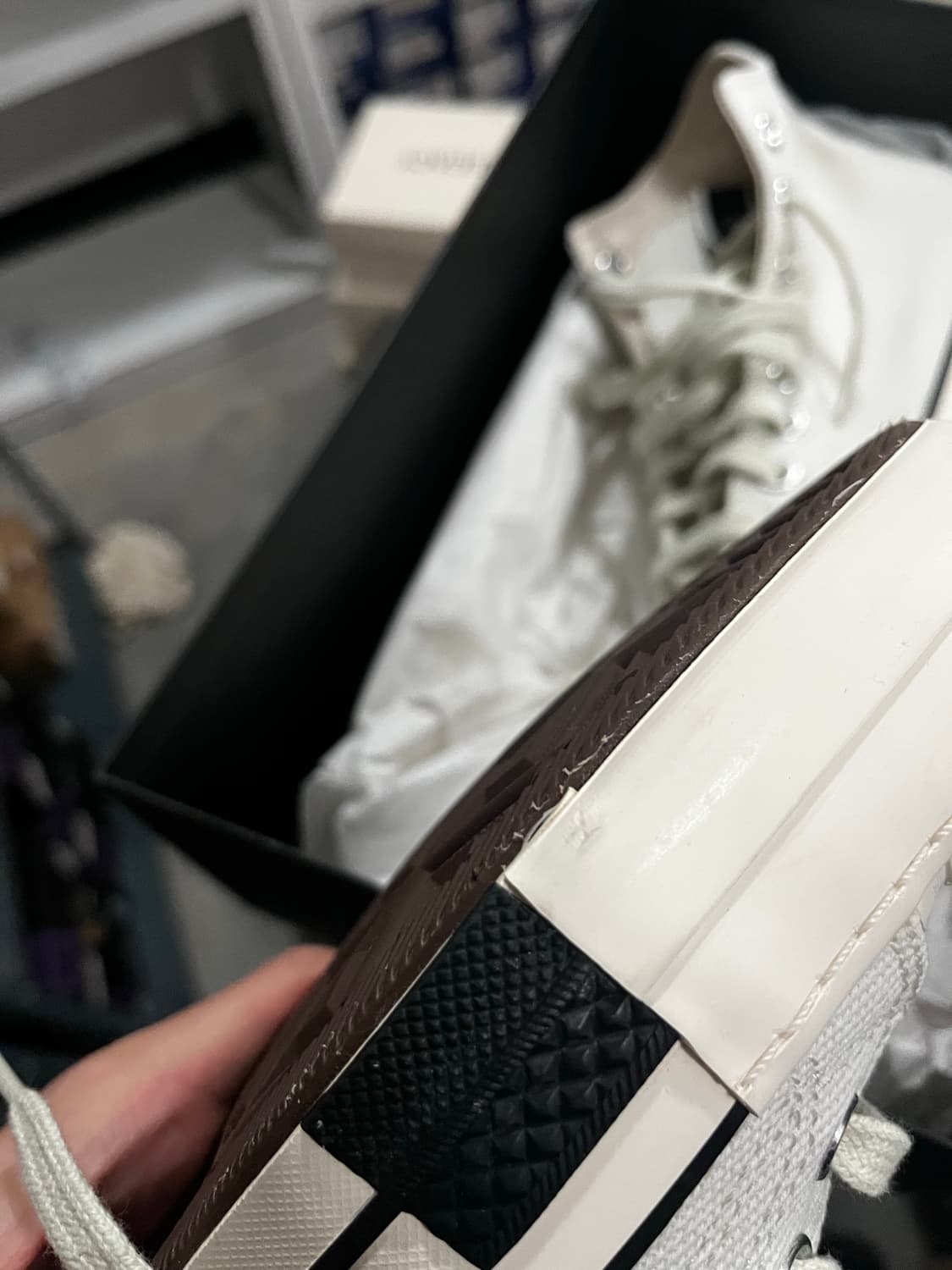 (260) 컨버스 x 다크쉐도우 다크스타 척 70 하이 릴리 화이트 상품이미지7