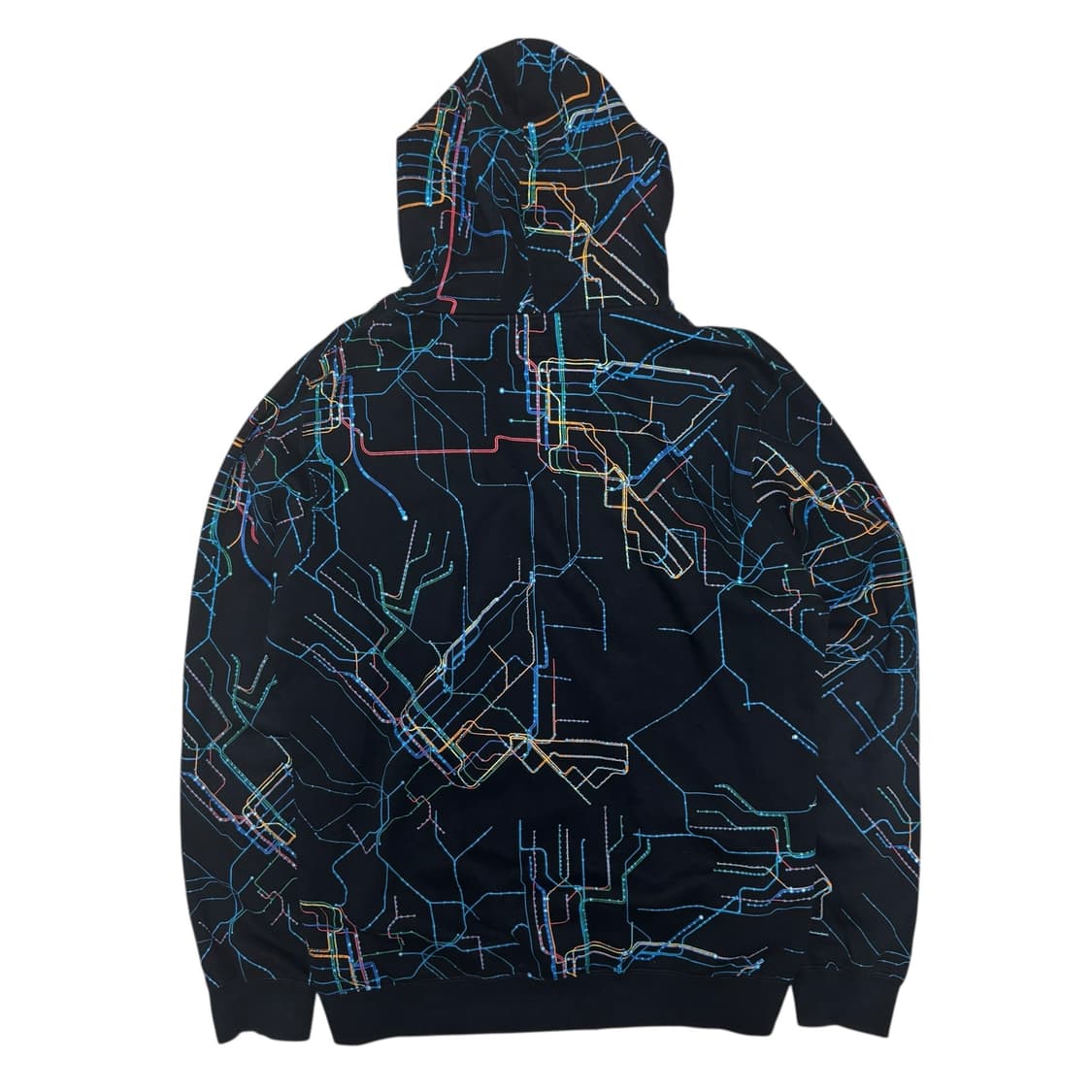 00‘s DC Shoes Subway Map Full Zip-up 상품이미지7