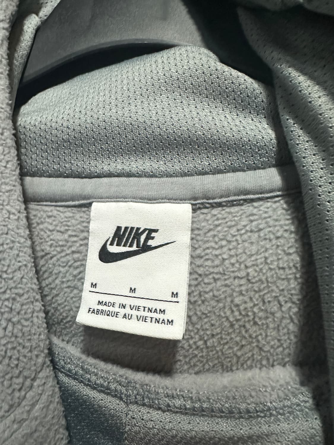 나이키 후리스 빅로고 후드티 M 상품이미지4