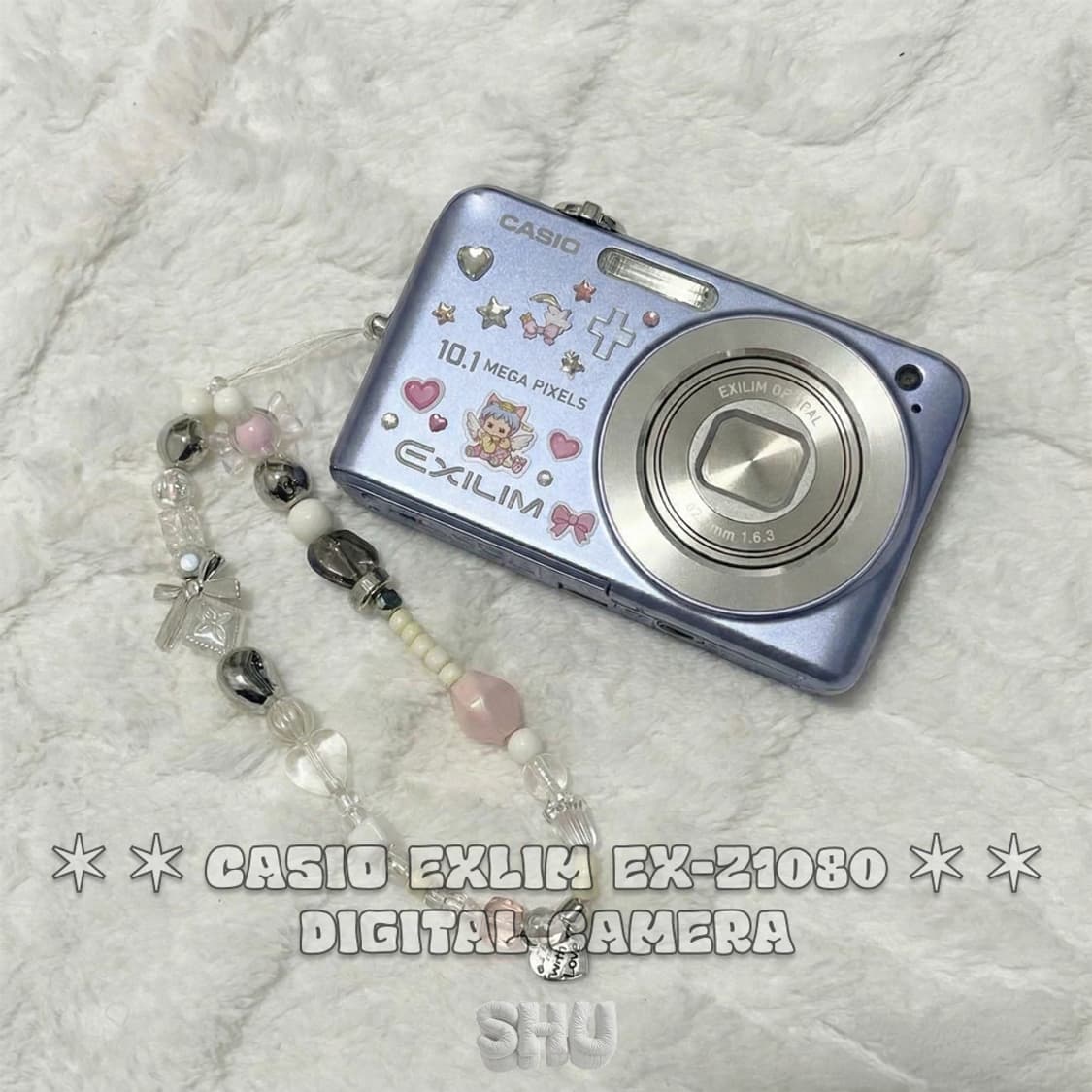 카시오 엑슬림 EX-Z1080 빈티지 디카 블루 상품이미지1